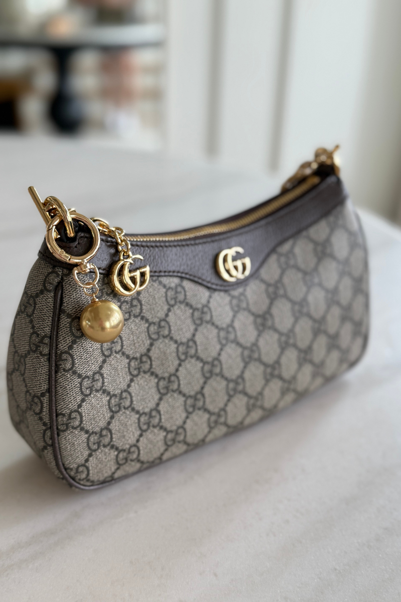 Audrey Pearl Bag Charm - Gold、mySite、hinf8tx79