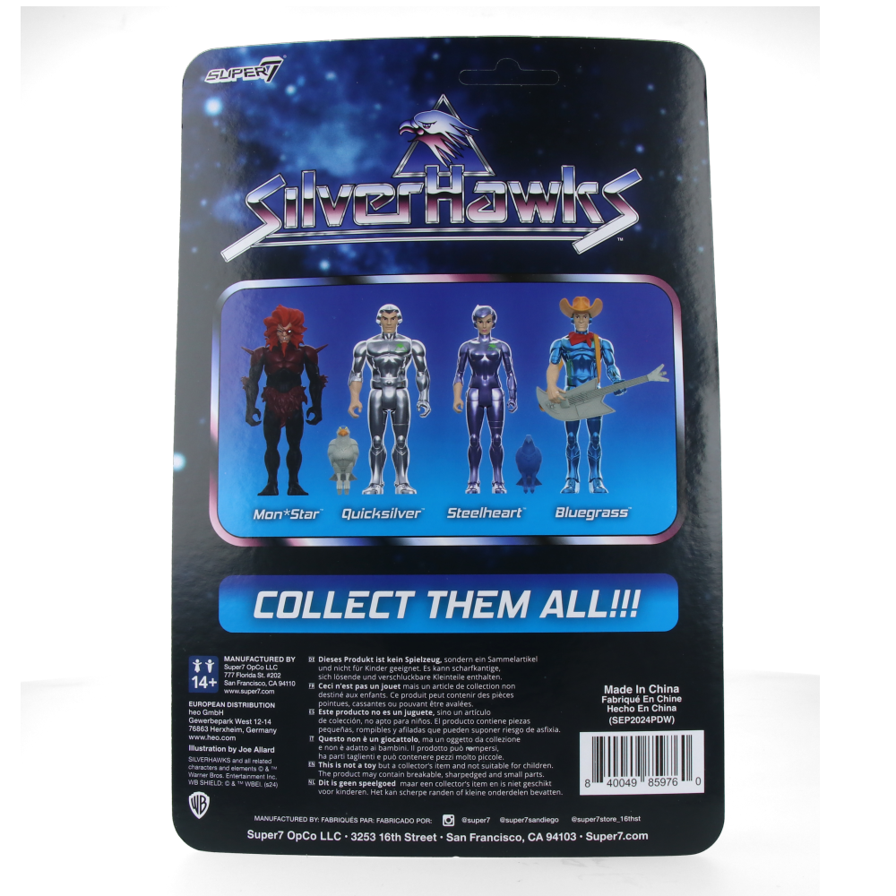  Steelheart (Toy Version) - SilverHawks - ReAction Figures wave 01、mySite、greenlandpopulation