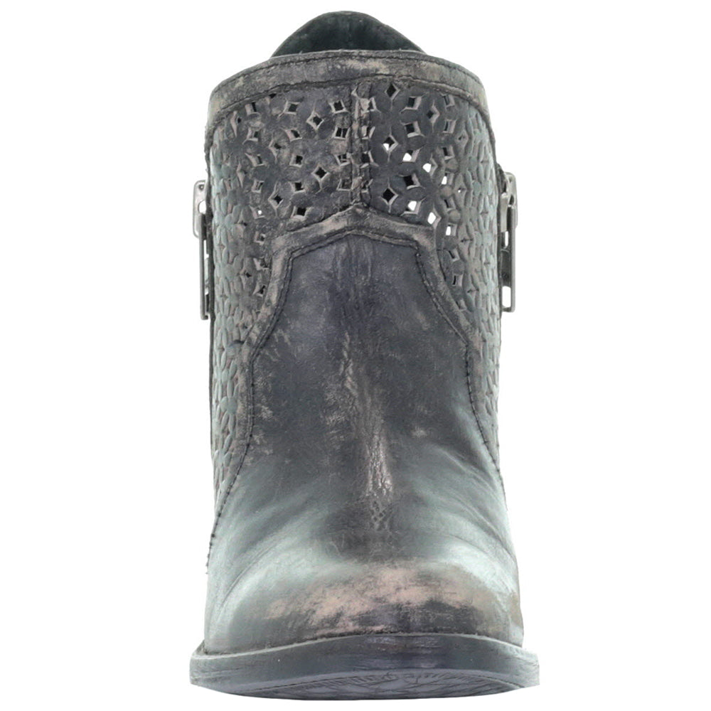 Hand Cut Zippered Round Toe Cowboy Booties、mySite、gtrtttuynbv