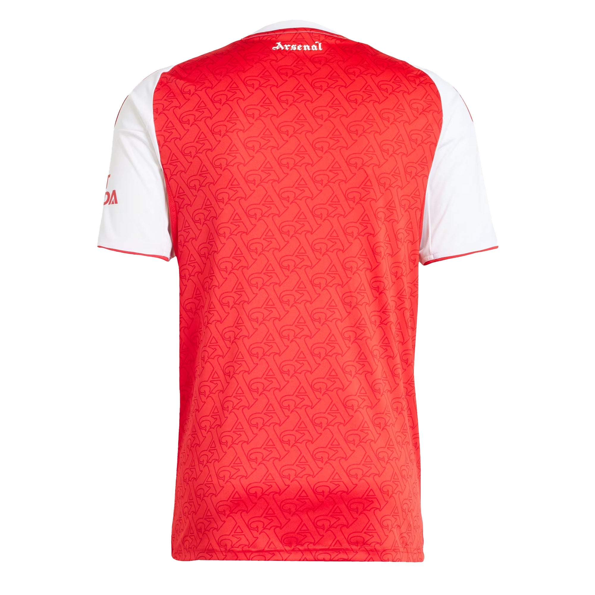 adidas Men's Arsenal 2025/26 Home Jersey Red/White、mySite、noshort