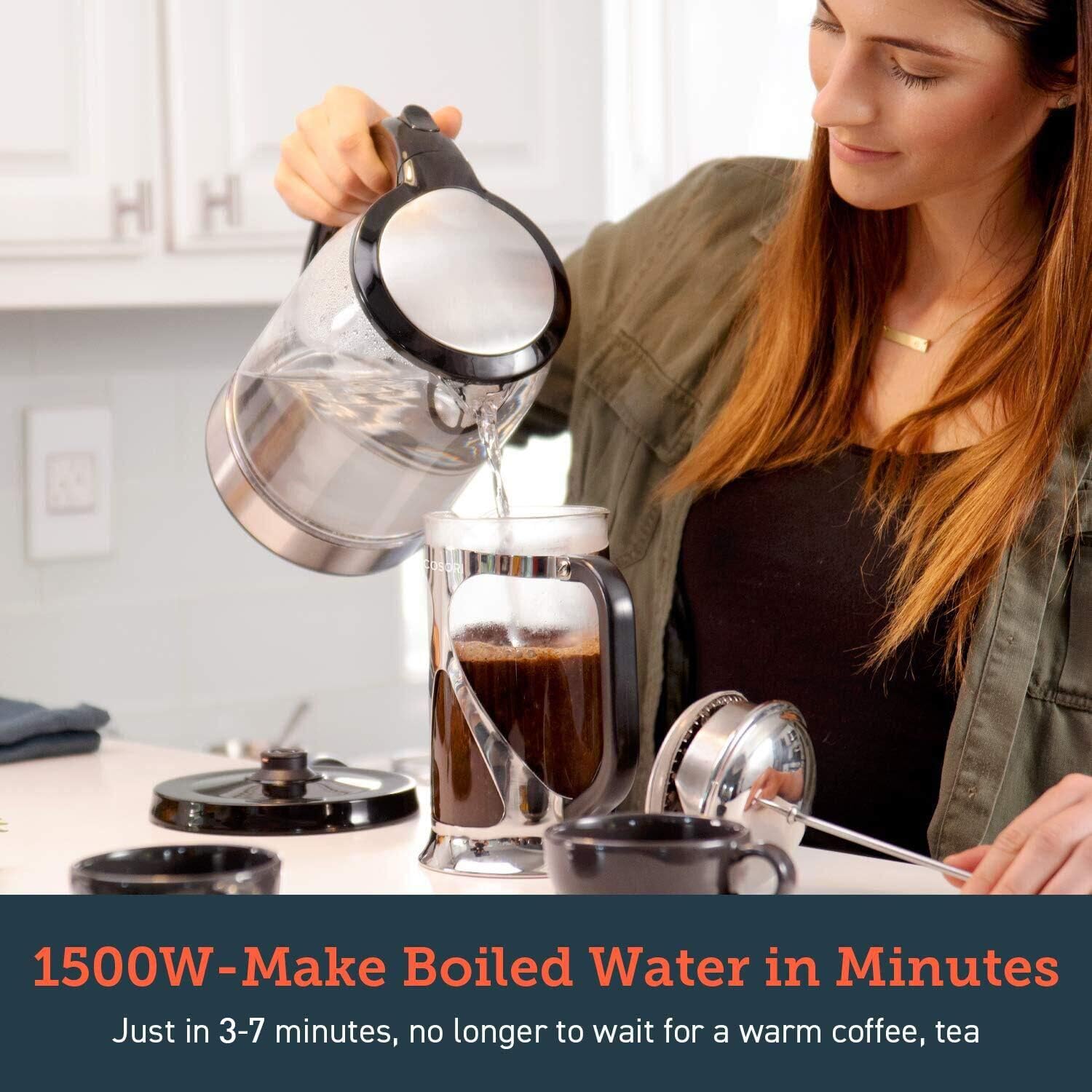 COSORI Speed-Boil Electric Tea Kettle 1.7L CO171、mySite、fannypackpong