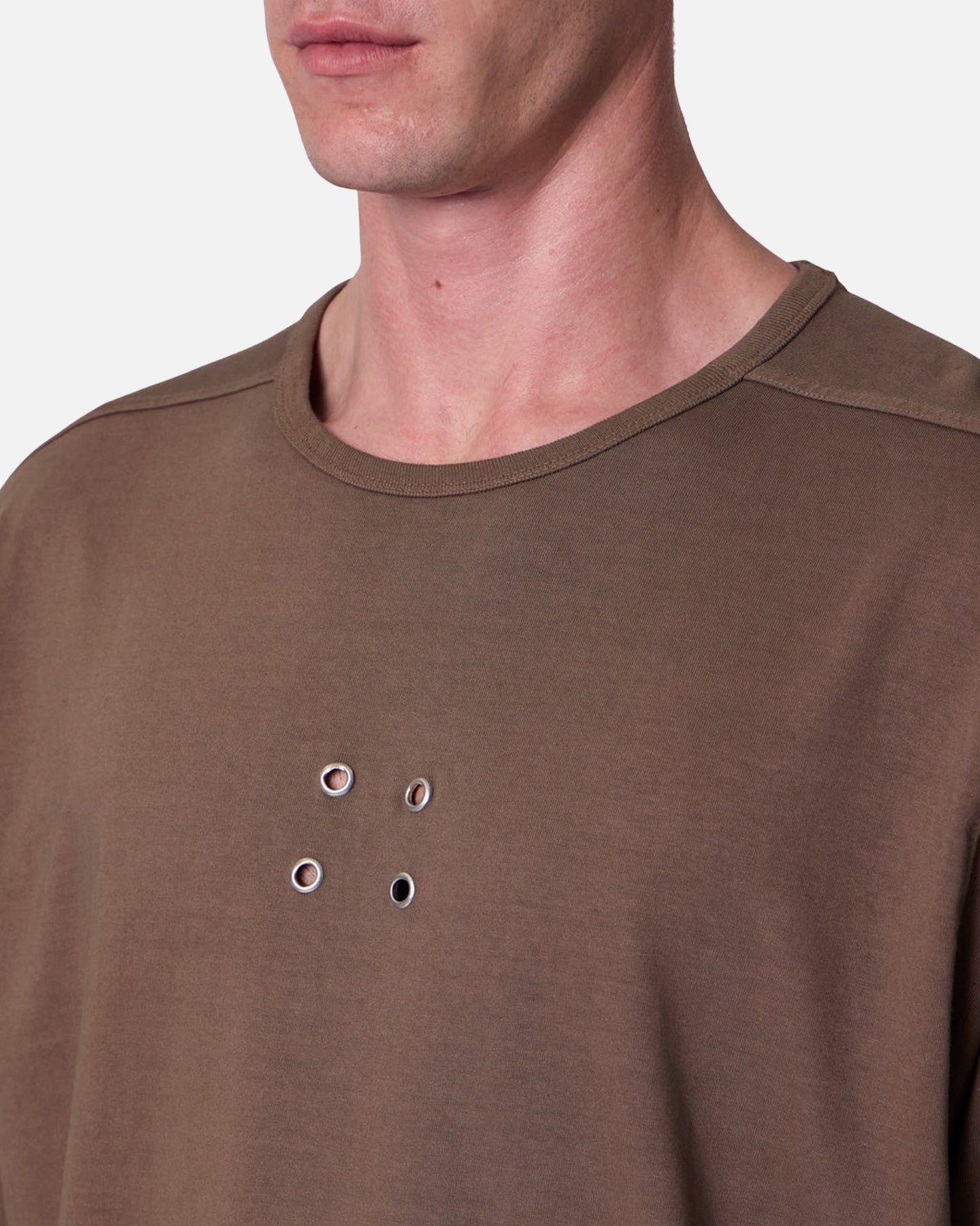MNML 4 Eyelets T-Shirt Brown、mySite、zt4zffjzw