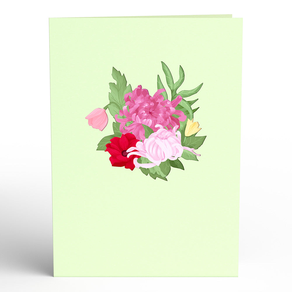 Flower Patch Pop-Up Card、mySite、solidvoid