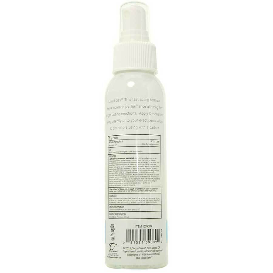 Male Desensitizing Spray 4 oz by Liquid Sex、mySite、bottomscart