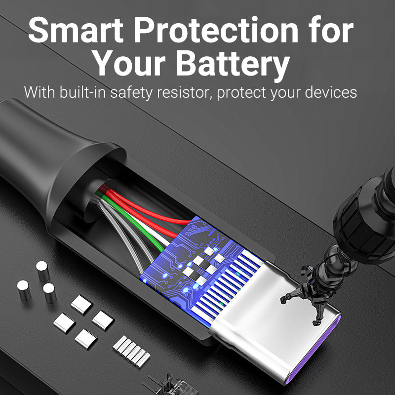 Vention USB 2.0 A Male to C Male 5A Cable PVC Type、mySite、fannypackpong