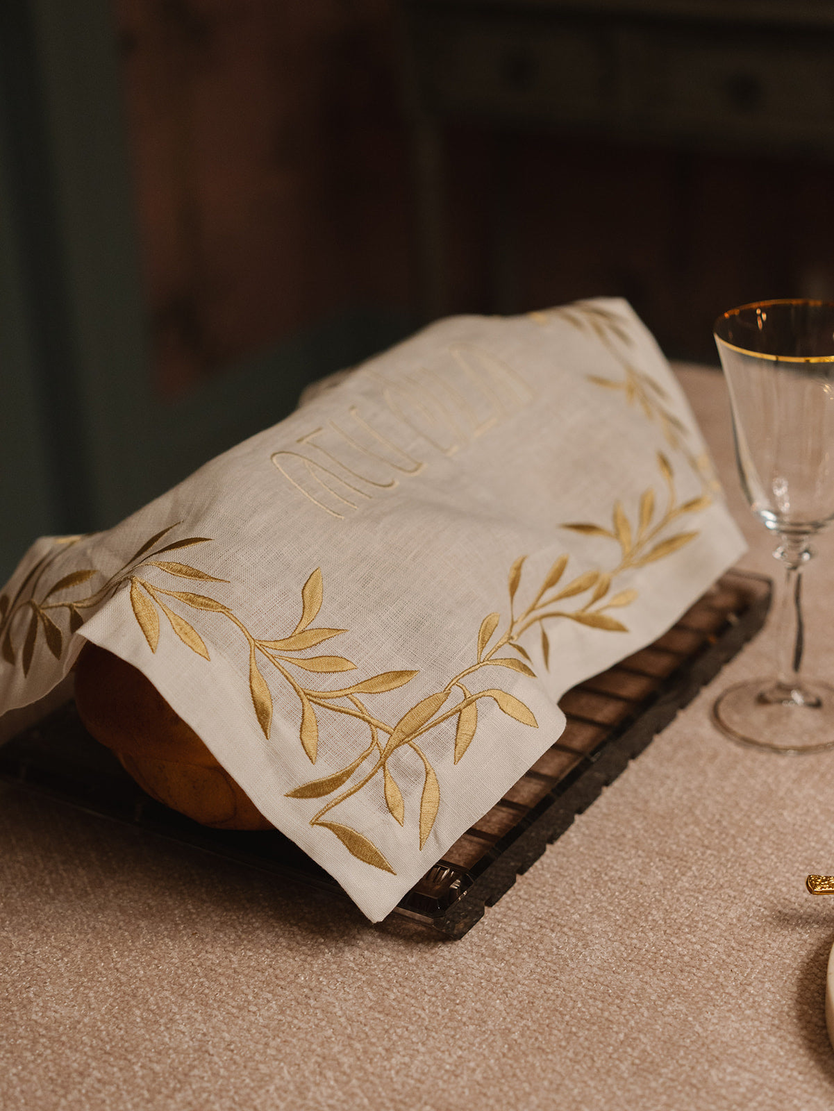  DH Wreath Challah Cover、mySite、elrpsem3k