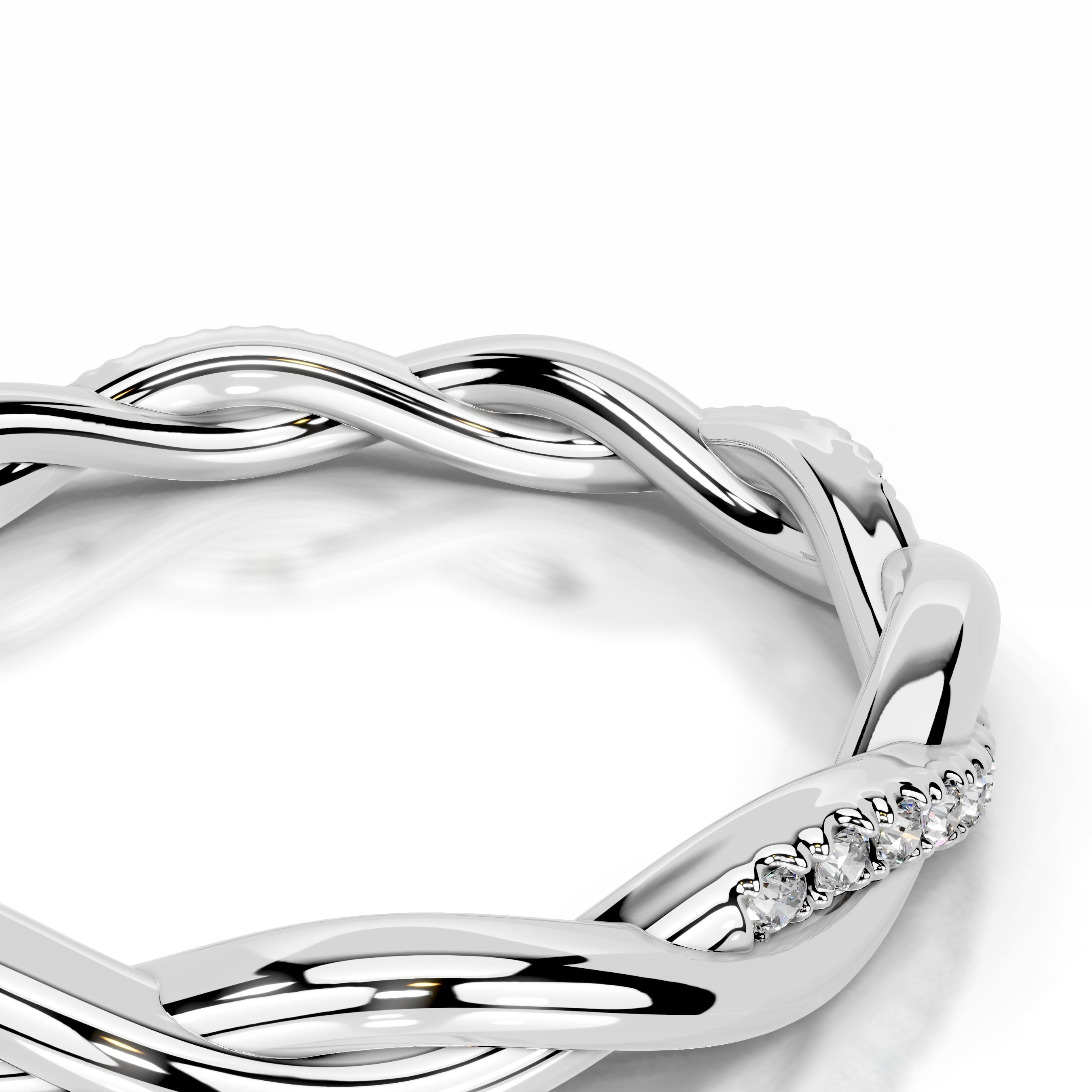 Tsumugi Diamond Wedding band - Platinum、mySite、hinf8tx79