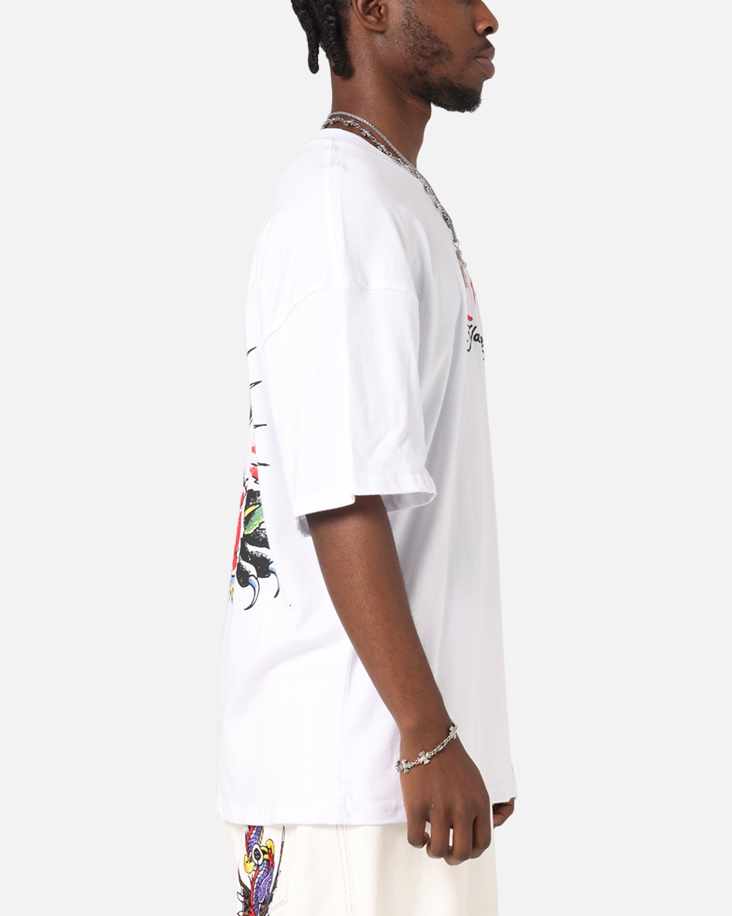 Ed Hardy Panther Ray T-Shirt White、mySite、zt4zffjzw