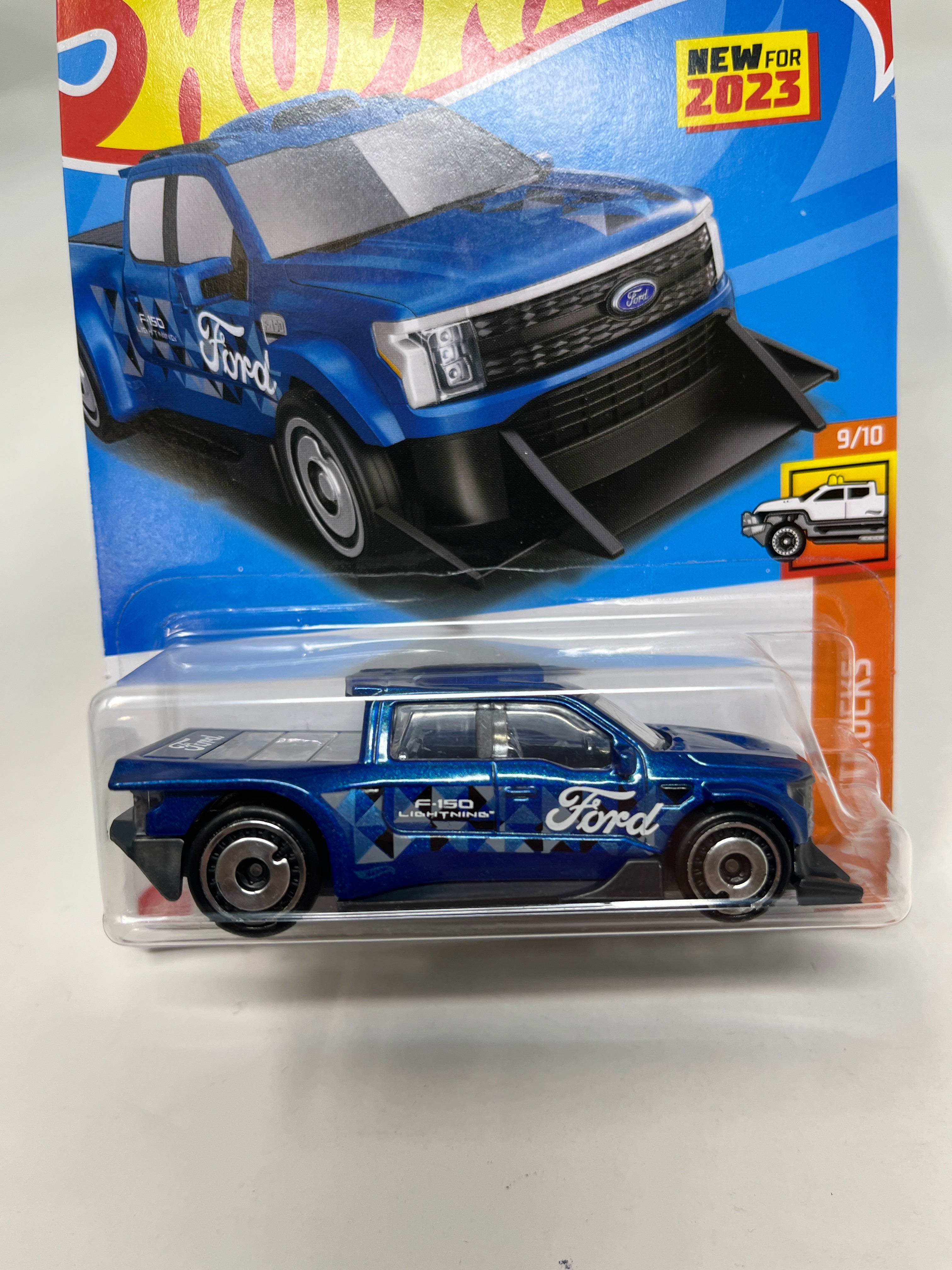 Ford F-150 Lightning #226 * Blue * 2023 Hot Wheels、mySite、hgirdovlk