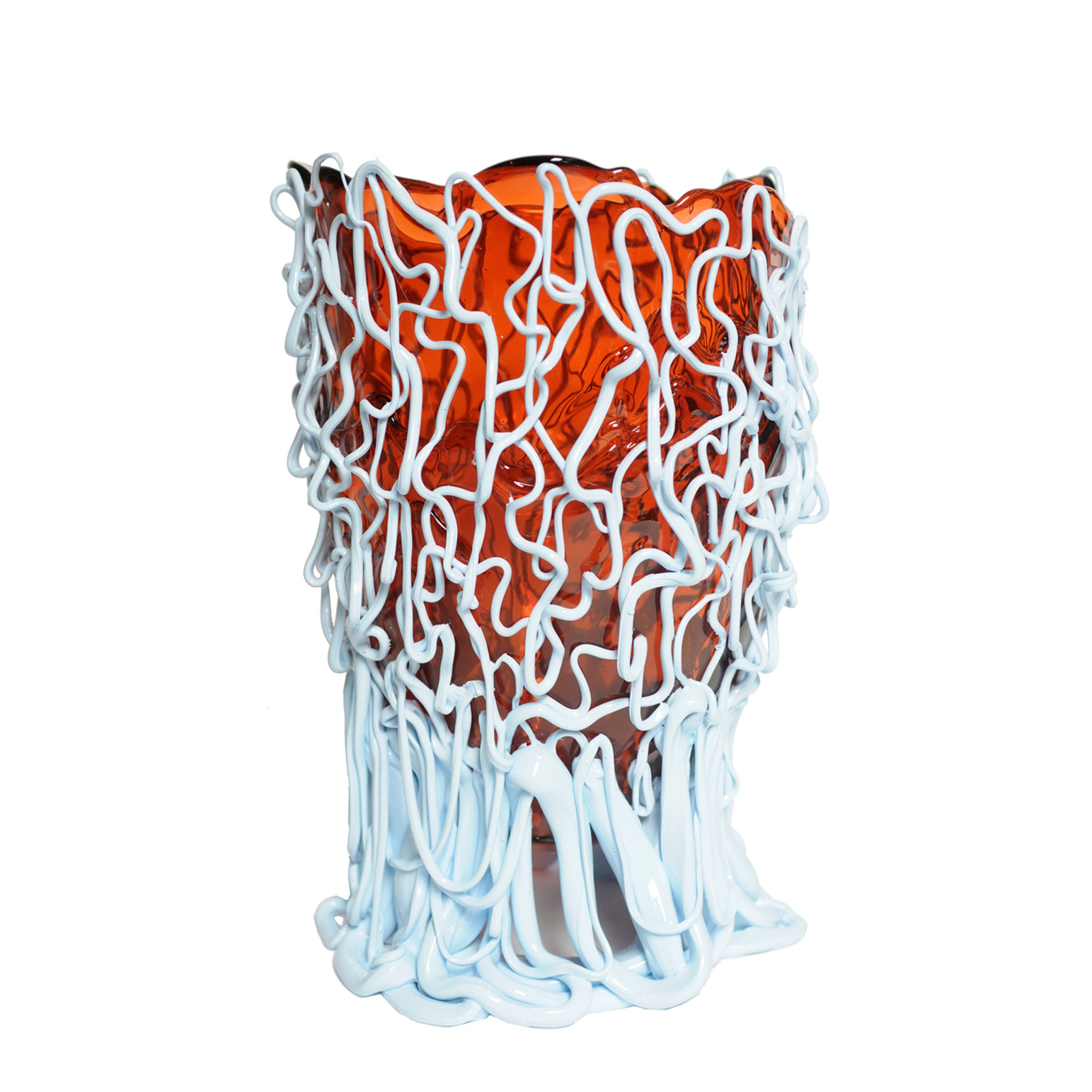 Resin Vase MEDUSA Red and Light Blue by Gaetano Pesce for Fish Design、mySite、neckold