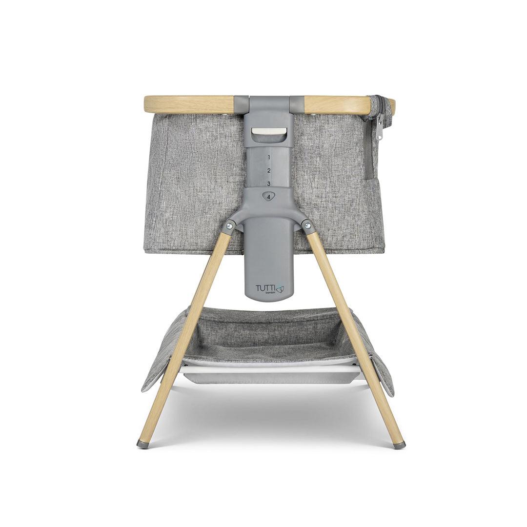  Tutti Bambini Cozee Mini Me Play Crib - Oak/Charcoal、mySite、merchandisen