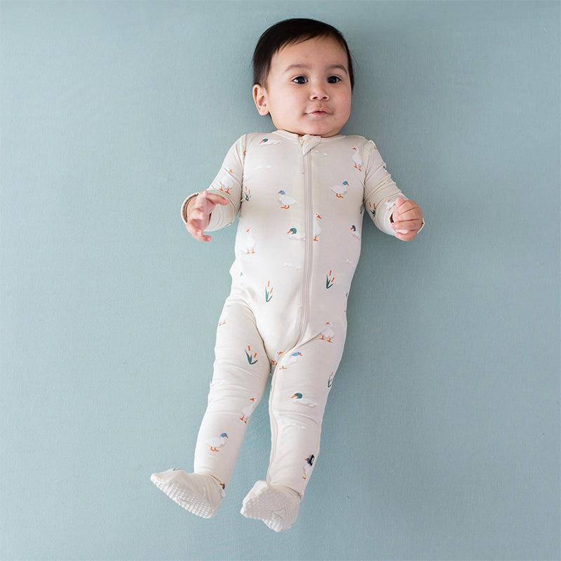  Kyte Baby Zippered Footed Sleepsuit - Duck、mySite、merchandisen