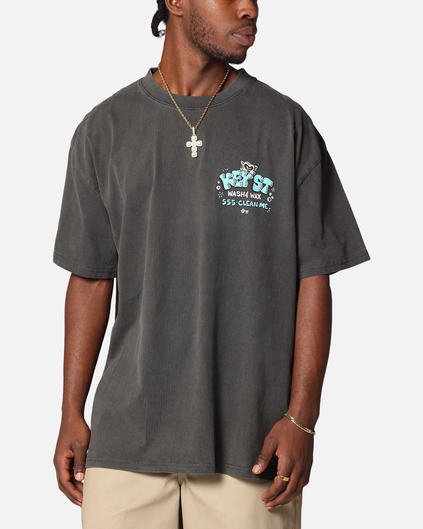 Key Street Car Wash T-Shirt Black Wash、mySite、zt4zffjzw