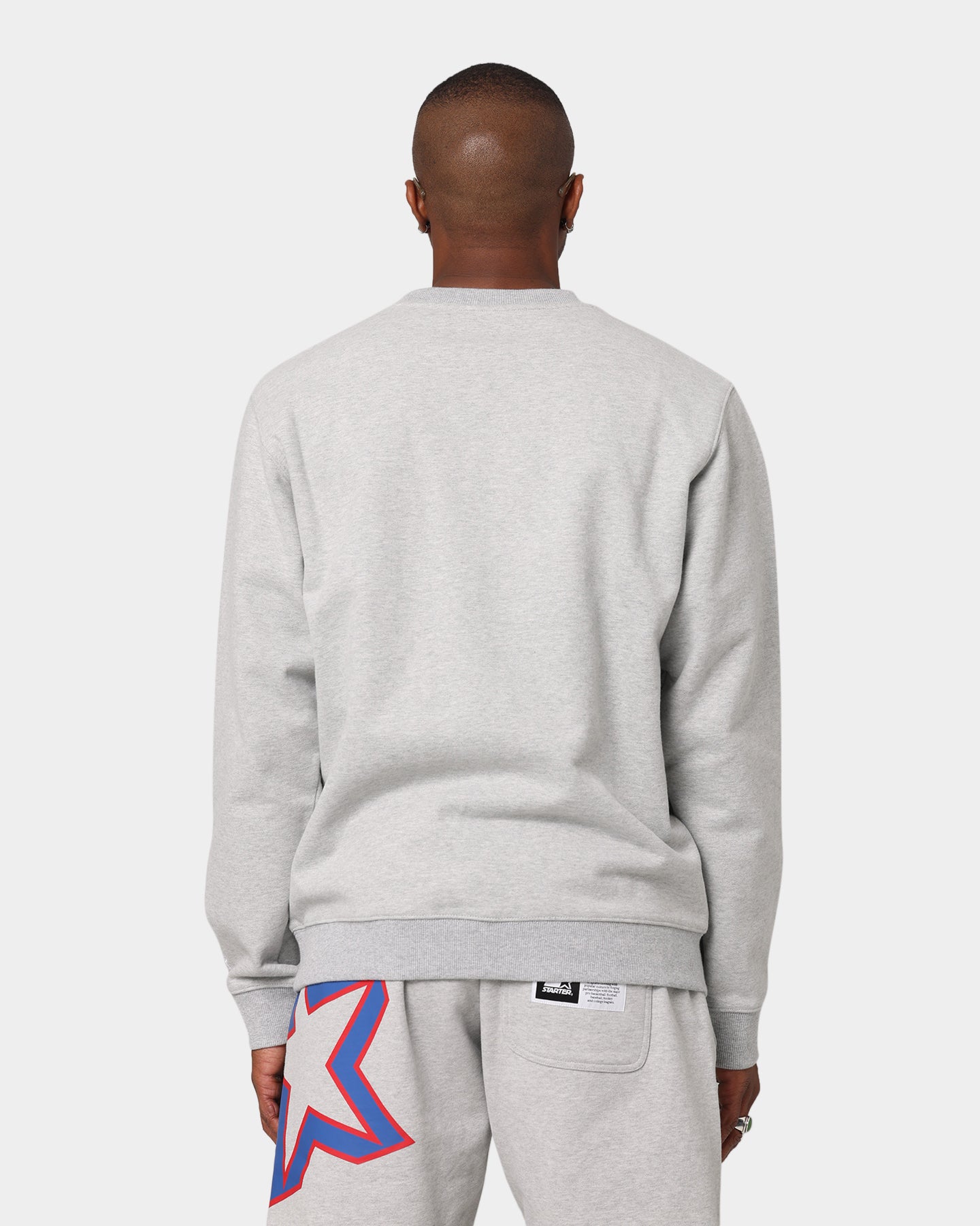 Starter Primary Crewneck Grey Marle、mySite、zt4zffjzw