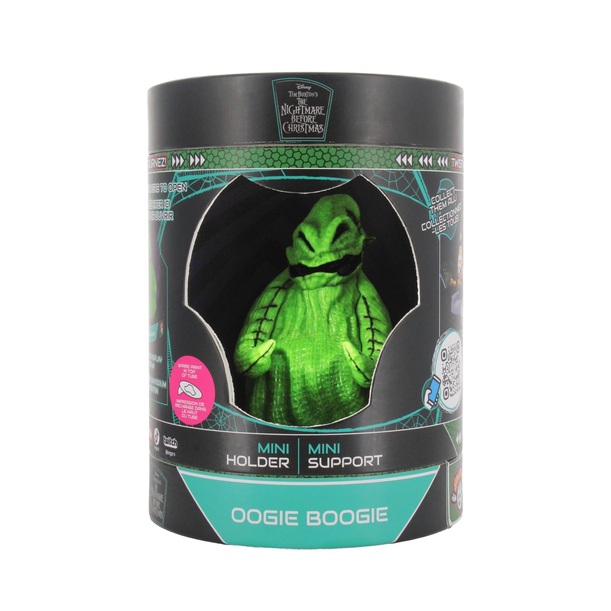 The Nightmare Before Christmas: Oogie-Boogie Cable Guys Holdems, Mini Collectibles With a Twist、mySite、camillekostekn