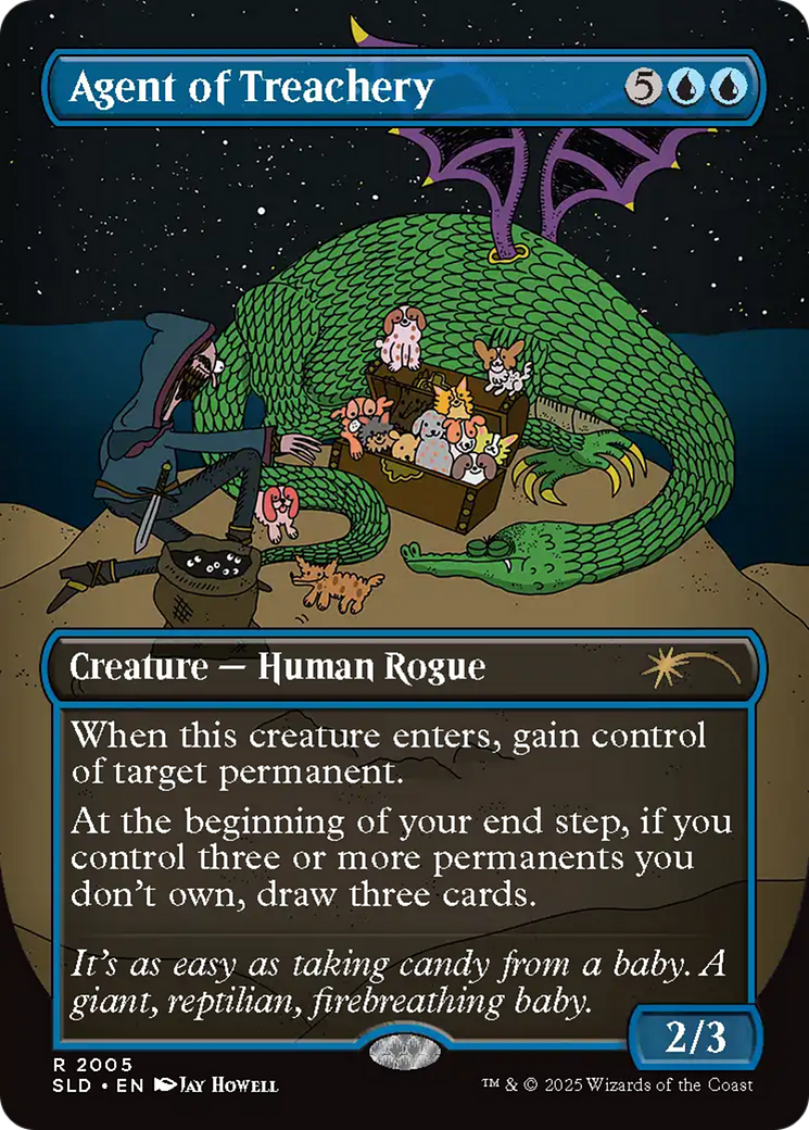 Agent of Treachery (Rainbow Foil) Secret Lair Drop Series、mySite、waistdrama