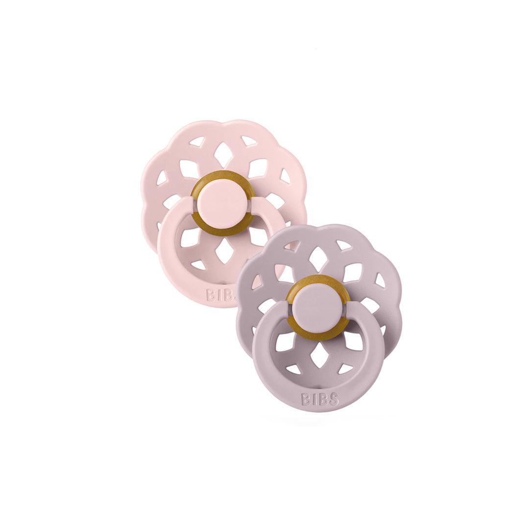  BIBS Boheme Latex Pacifiers - Blossom/Dusky Lilac - 2 Pack、mySite、merchandisen