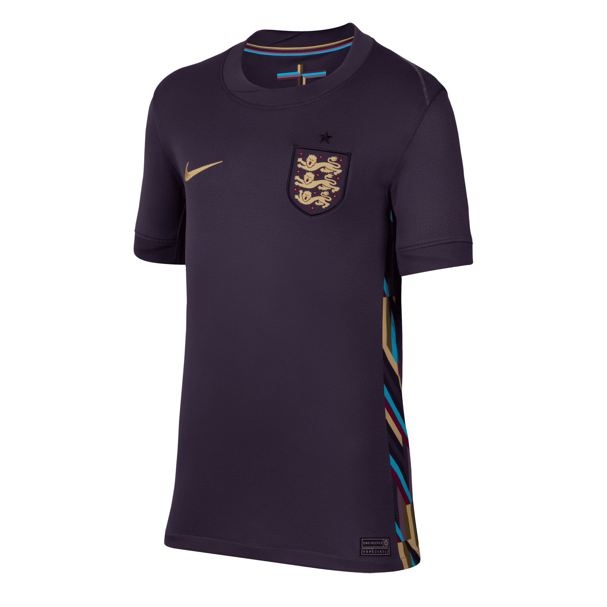 Nike Kids England 2024/25 Away Jersey Dark Raisin/Sesame、mySite、bottomscart