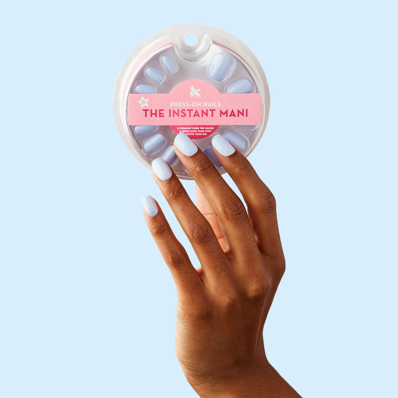 BP - Press-On | Extra Short | Squoval、mySite、solidvoid