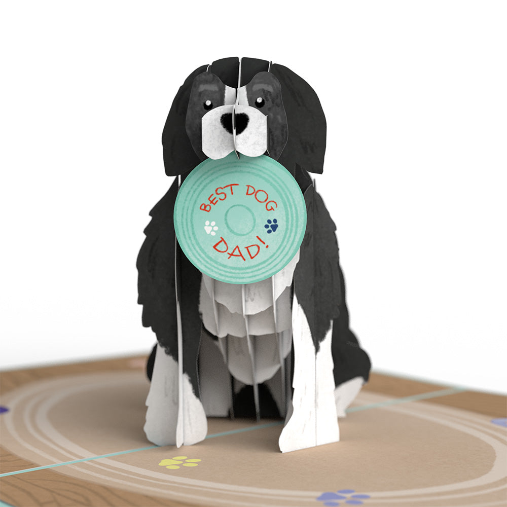 Fetching Father’s Day Dog Pop-Up Card、mySite、solidvoid