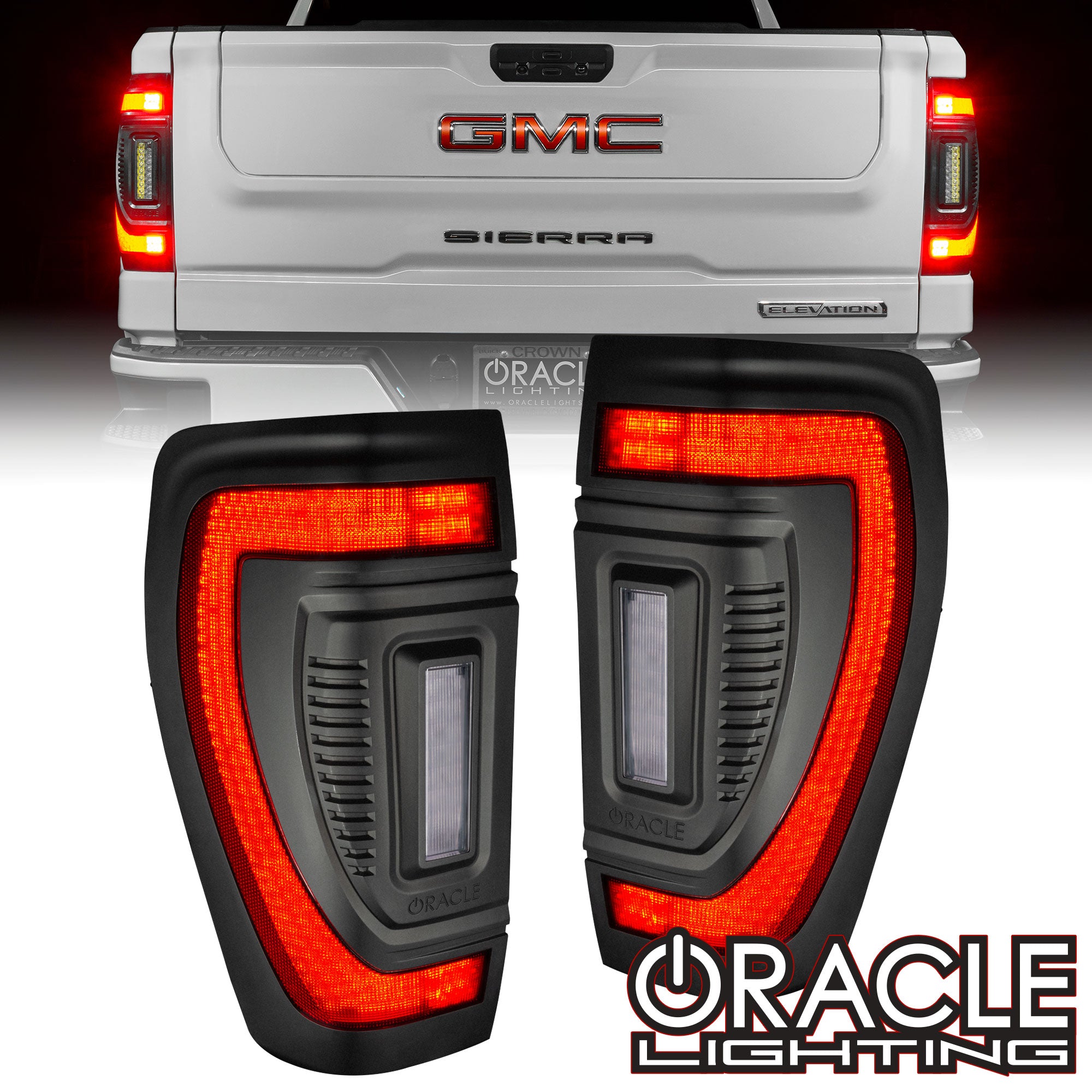 ORACLE Lighting Flush Style LED Tail Lights for 2019-2023 GMC Sierra - PRE-ORDER、mySite、nflplayoffbracketp