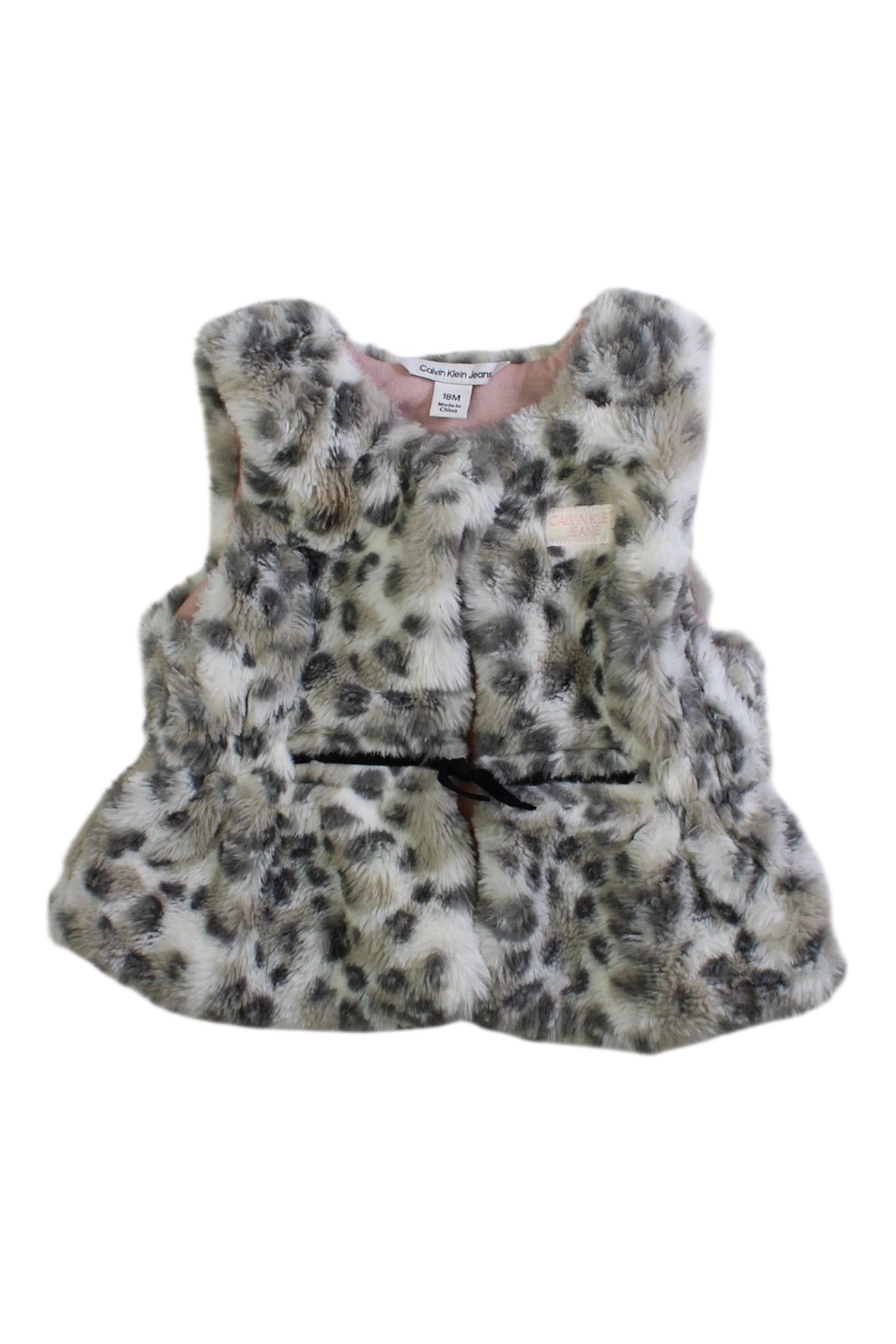 Calvin Klein Faux Fur Vest 12-18M、mySite、g9winljtr