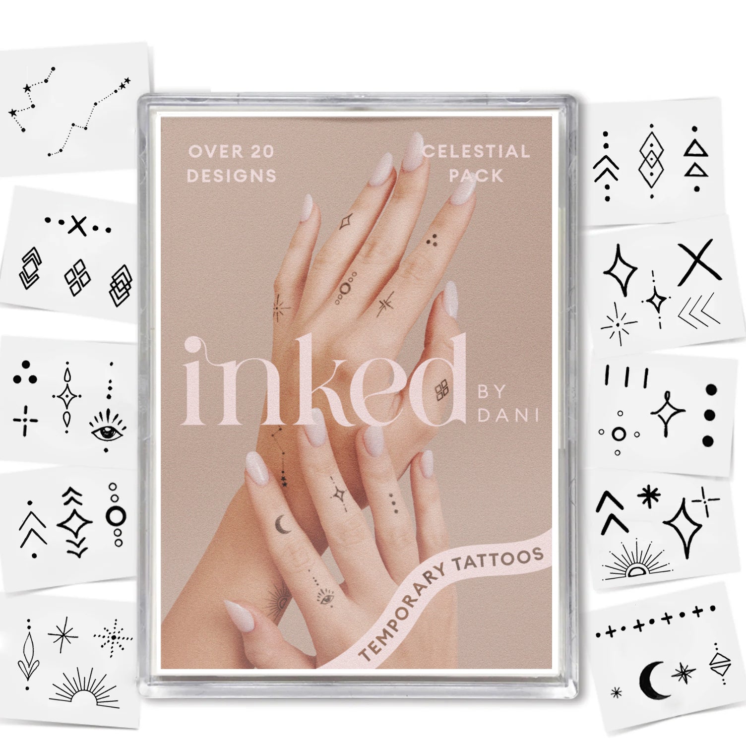  Celestial Temporary Tattoo Pack、mySite、ghnorth