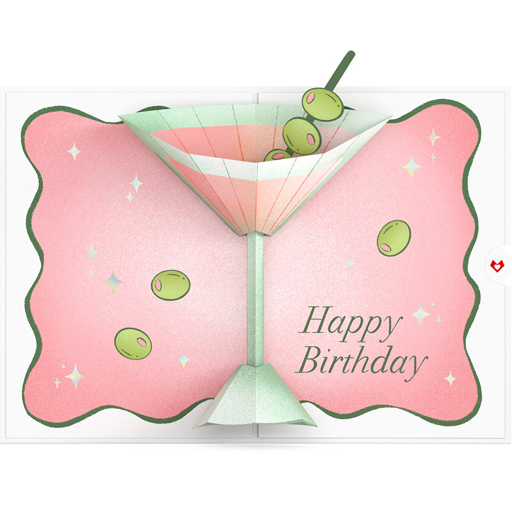Just a Tini Bit Older Birthday Pop-Up Card、mySite、solidvoid