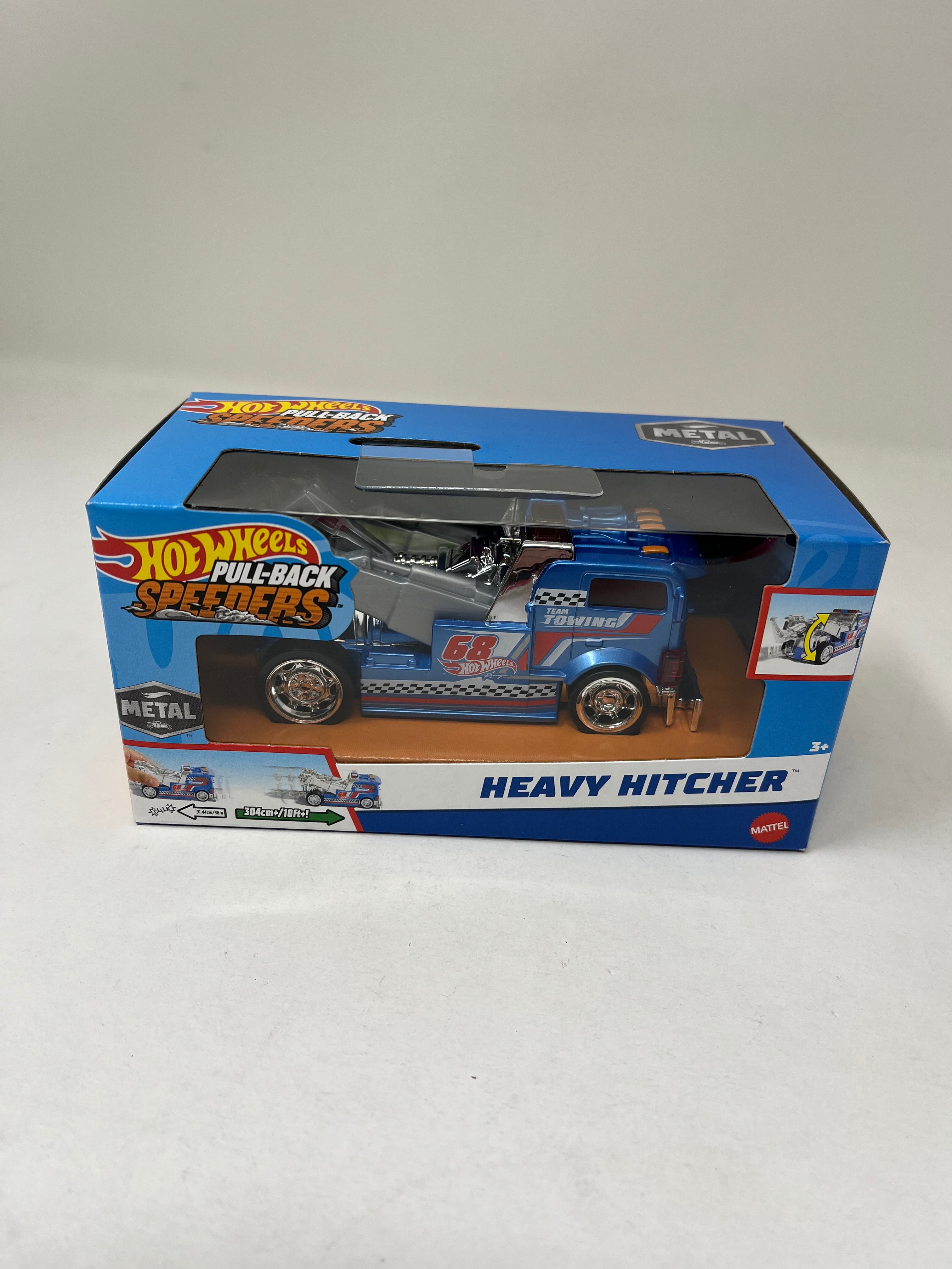 Heavy Hitcher * 2024 Hot Wheels Pull-Back Speeders 1:43 scale、mySite、hgirdovlk