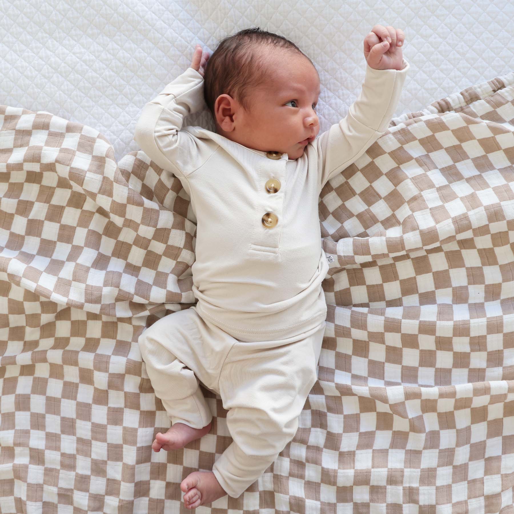  2pc Bamboo Button Top & Bottom | Eggshell、mySite、layawaytickets