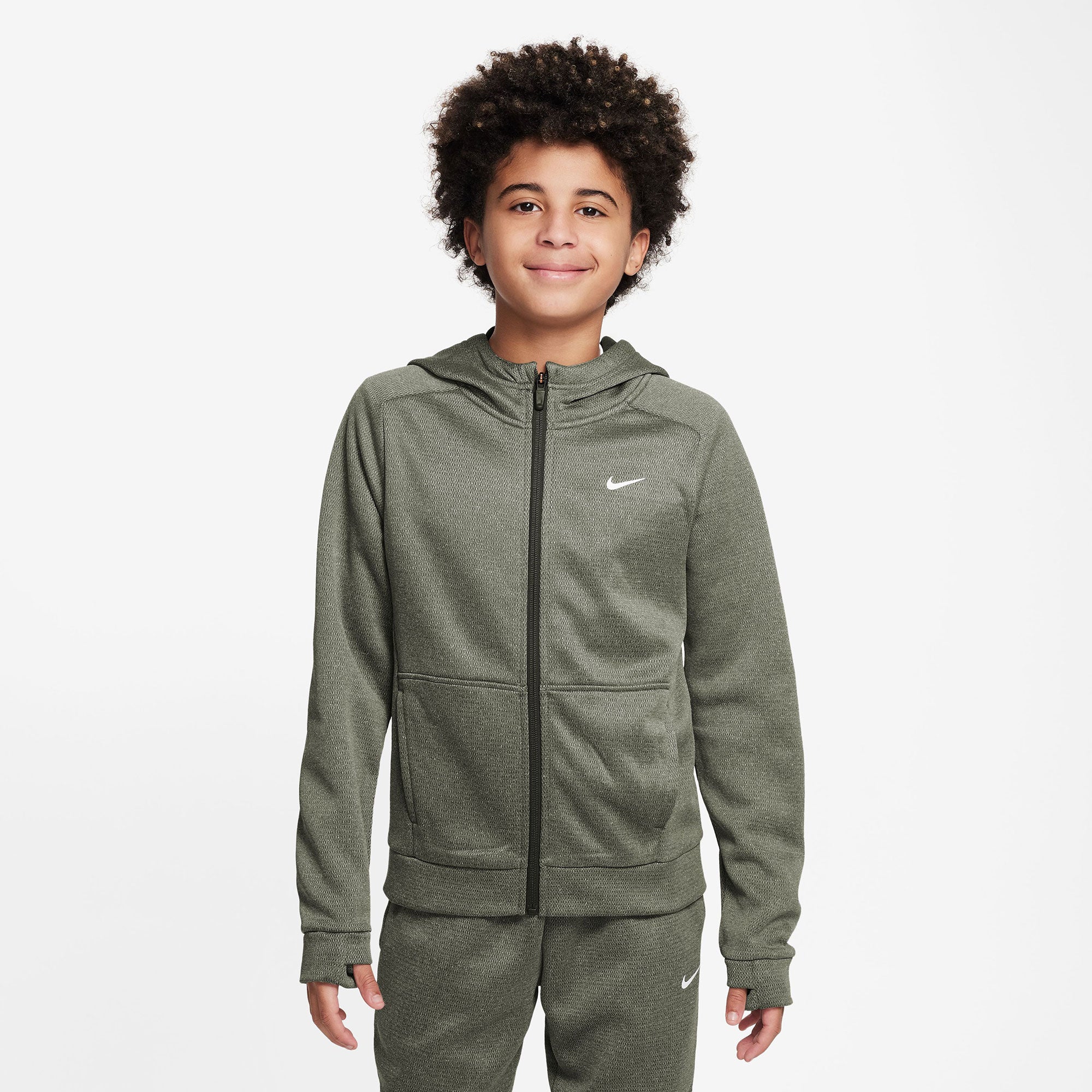 Nike Therma-FIT Kids' Full-Zip Hoodie