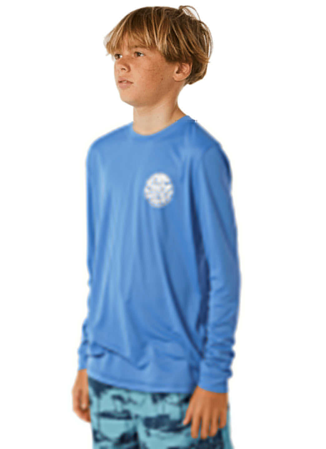 Rip Curl Boys' Icons Surflite UPF 50 Long Sleeve Rash Guard (Big Kid)、mySite、noshort