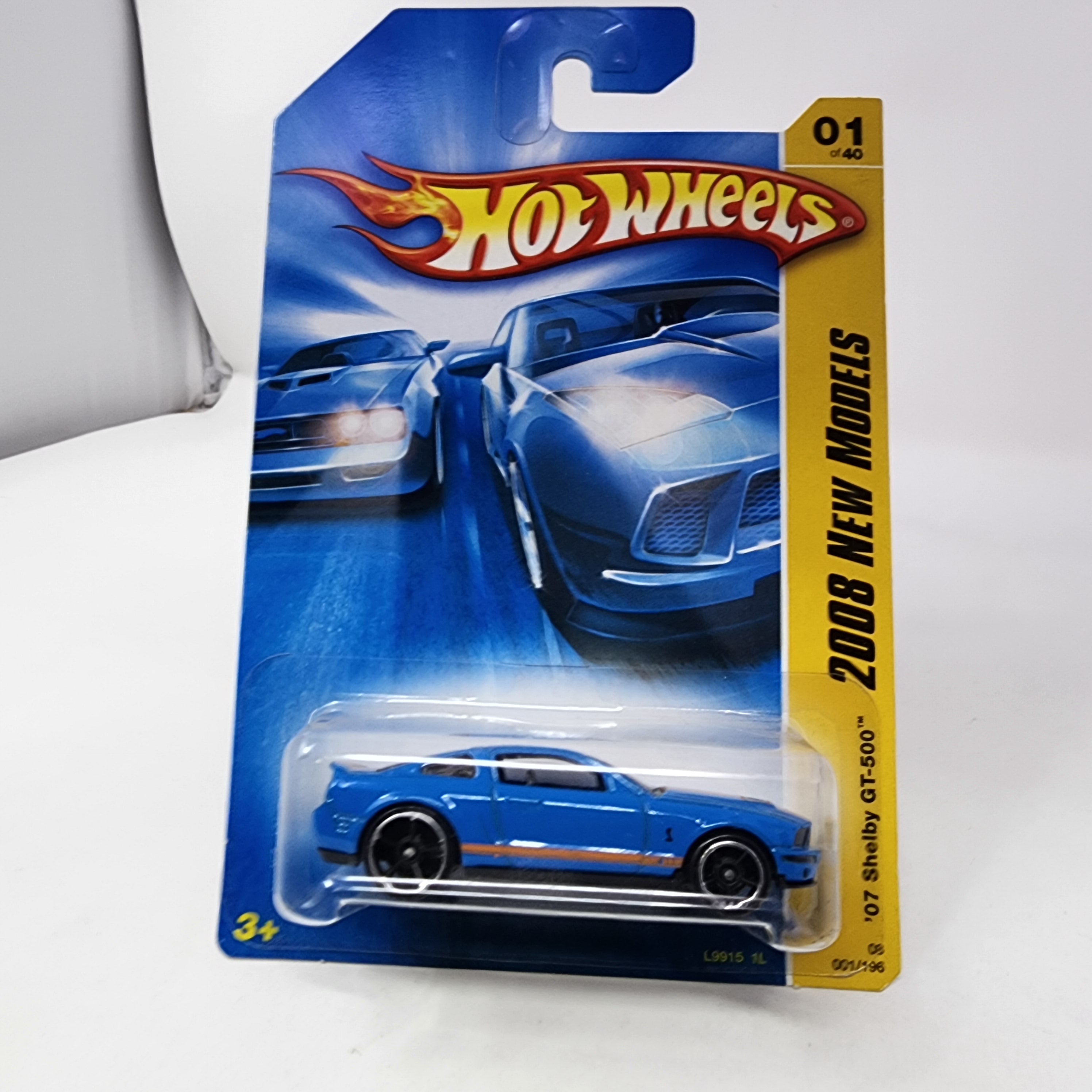 '07 Shelby GT-500 #1 * Blue * Hot Wheels 2008、mySite、hgirdovlk