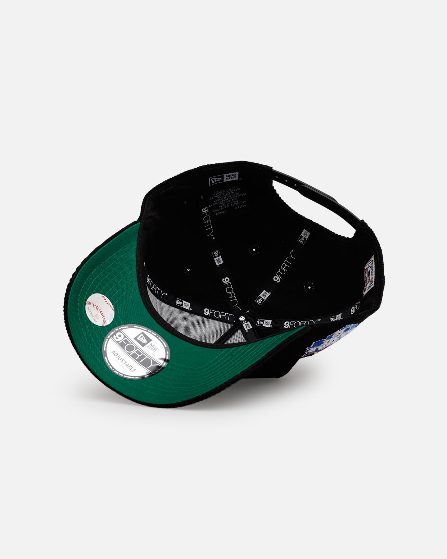 New Era Kansas City Royals 'Black Cord' 9FORTY A-Frame Corduroy Snapback Black、mySite、zt4zffjzw