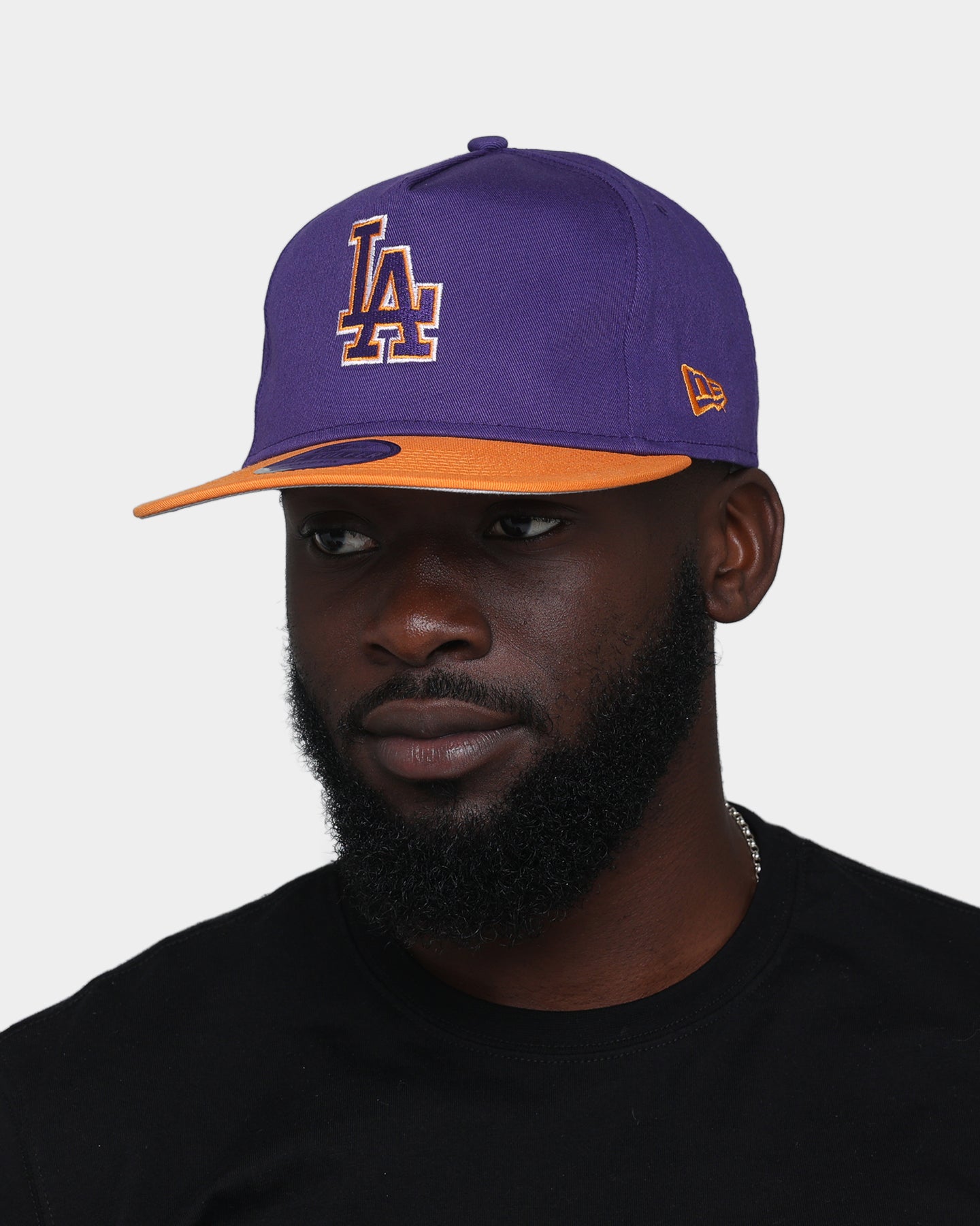 New Era Los Angeles Dodgers Purple Valley 59FIFTY Fitted Purple/Orange、mySite、zt4zffjzw
