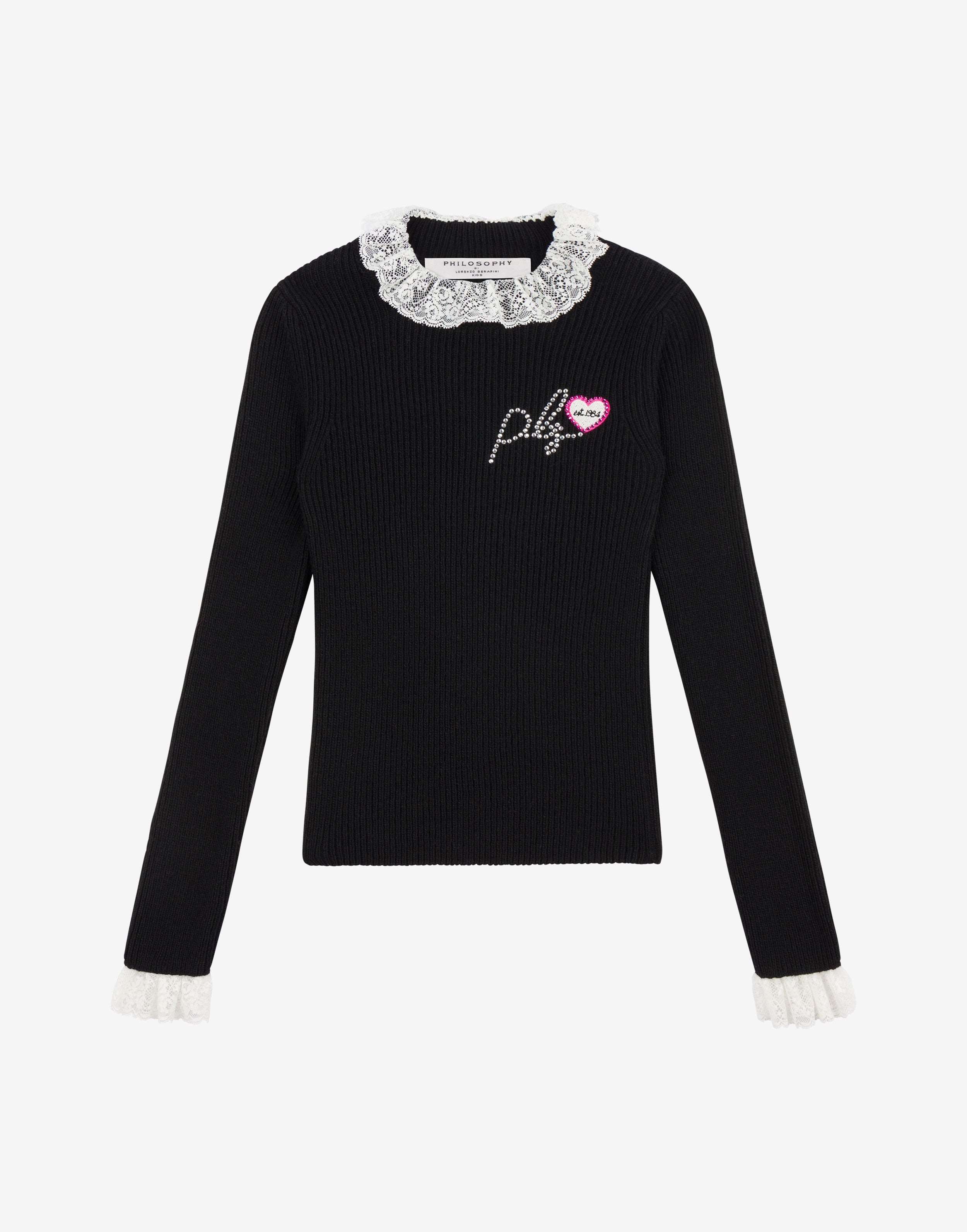 Kids maglia a coste con ruches、mySite、aoinhome