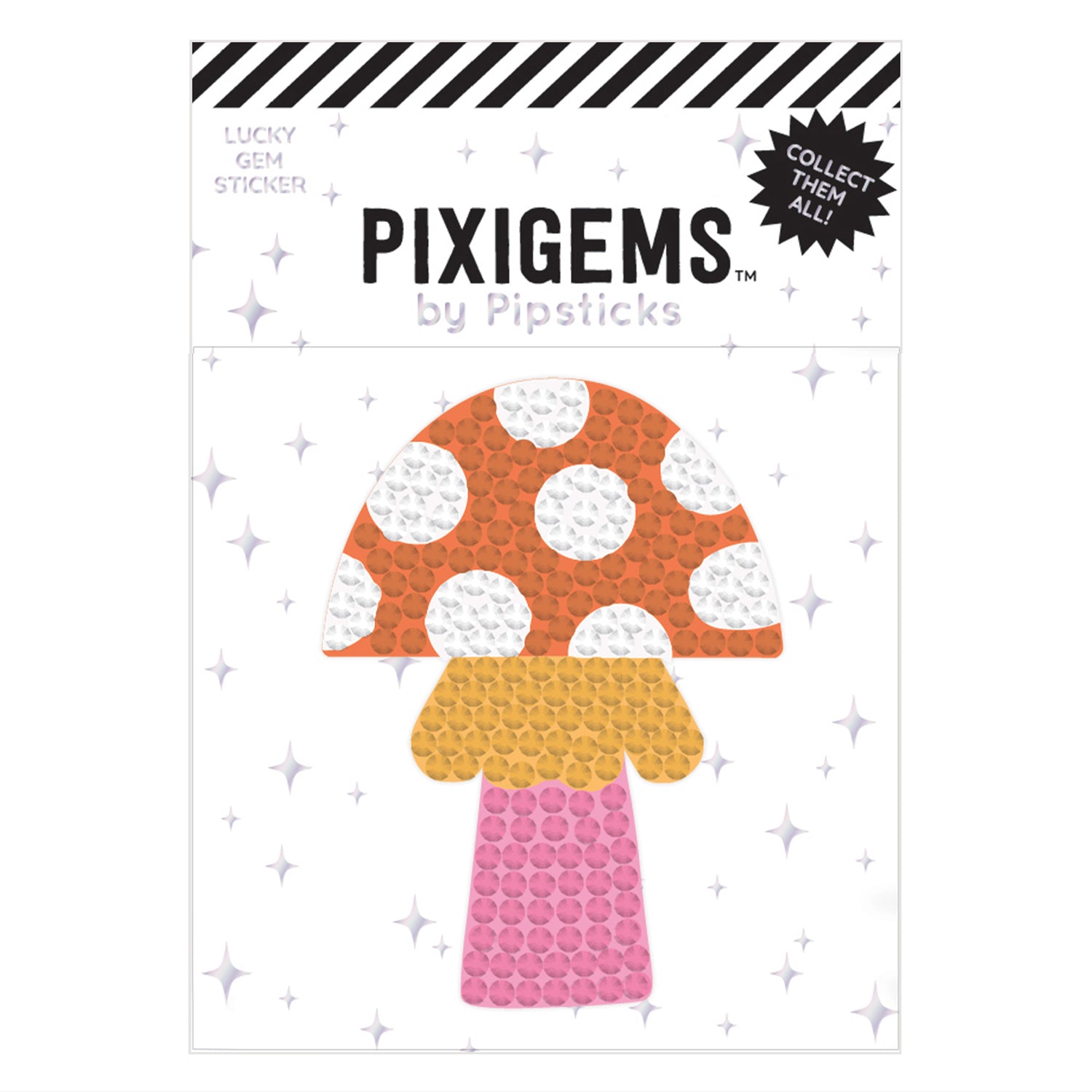  Minnie Mushroom Pixigem Sticker、mySite、ghnorth