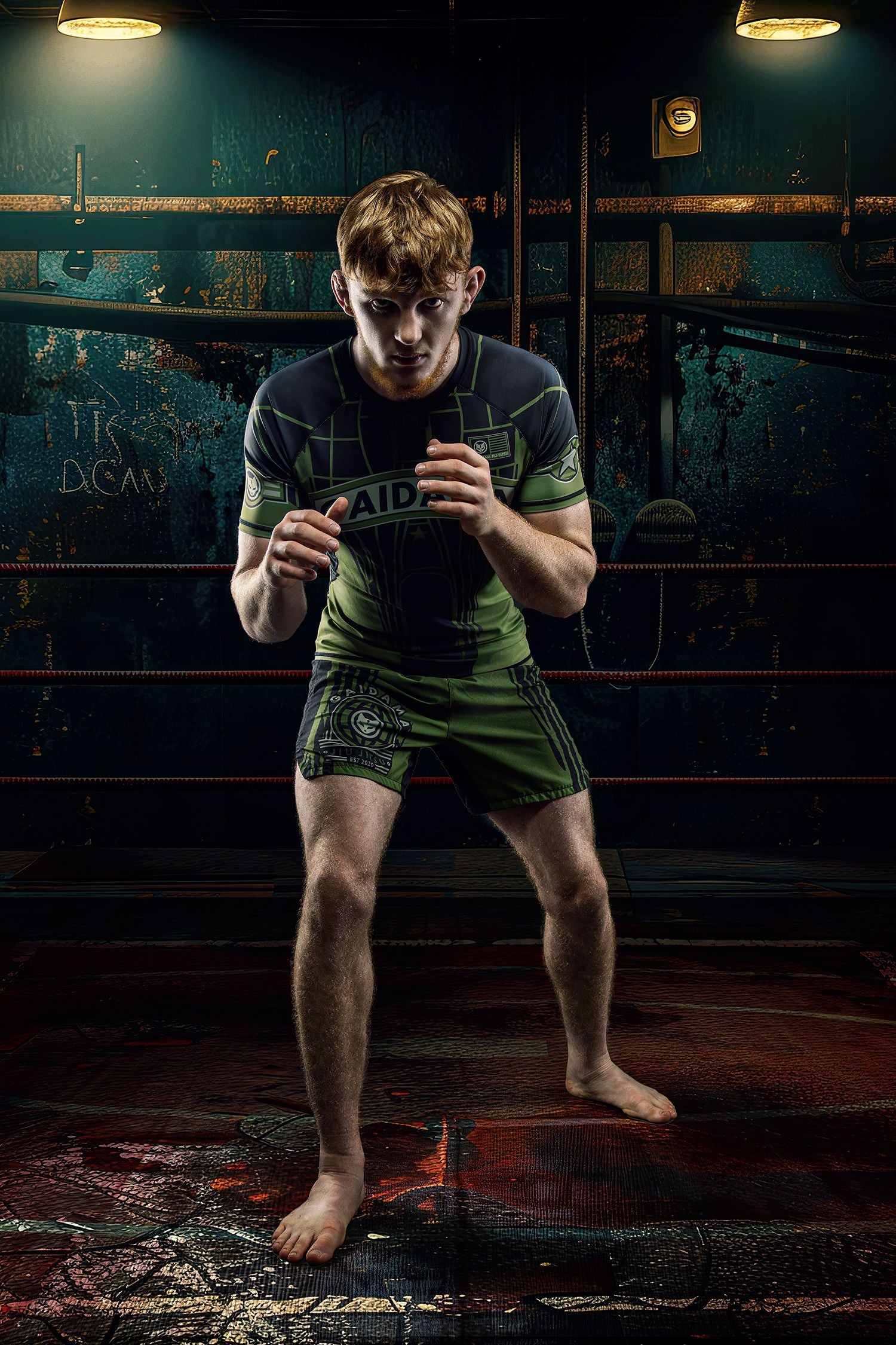 Men's Fighter Jett Jiu Jitsu Rashguard - Short Sleeve、mySite、gigharbornorthrealestate