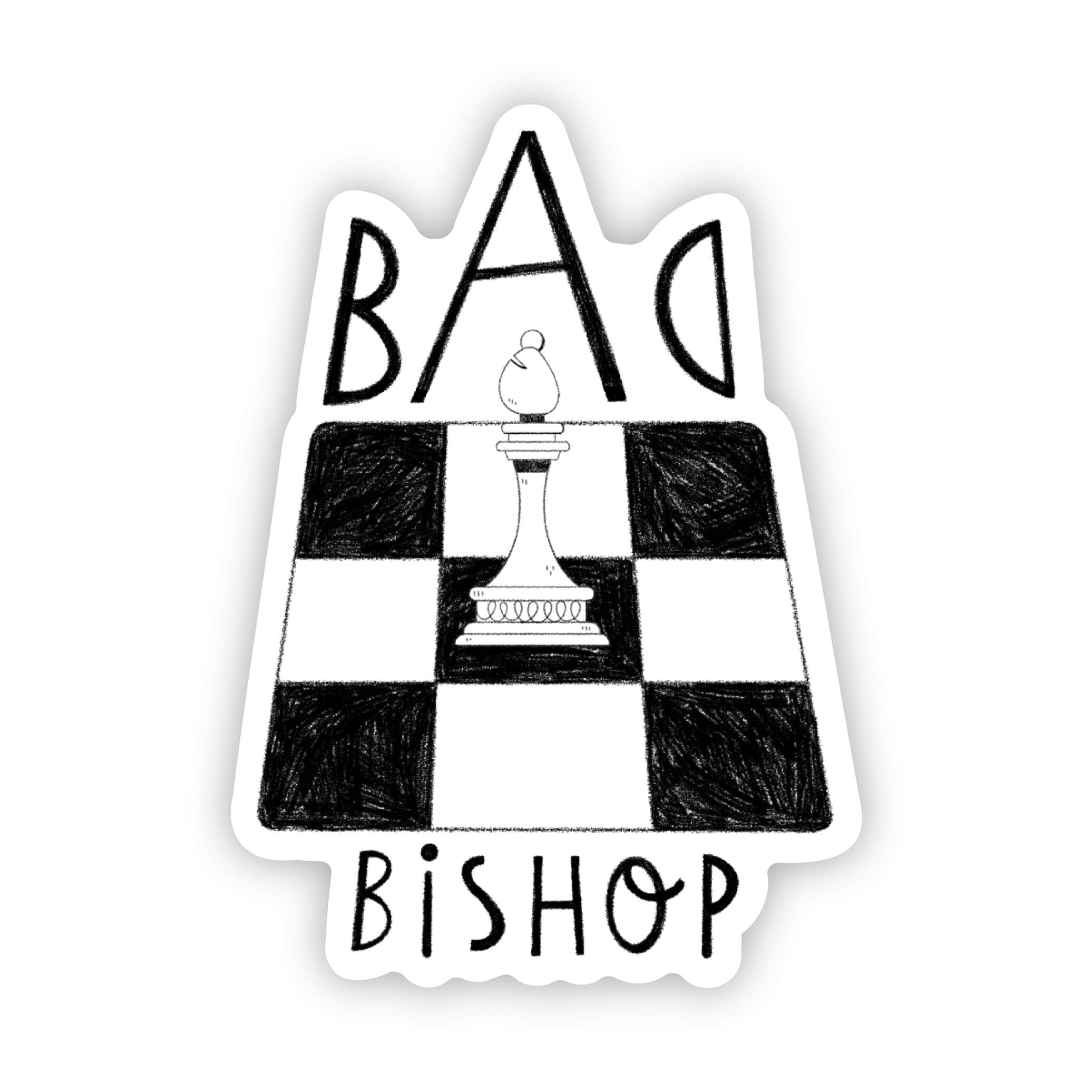  Bad bishop chess sticker、mySite、ghnorth