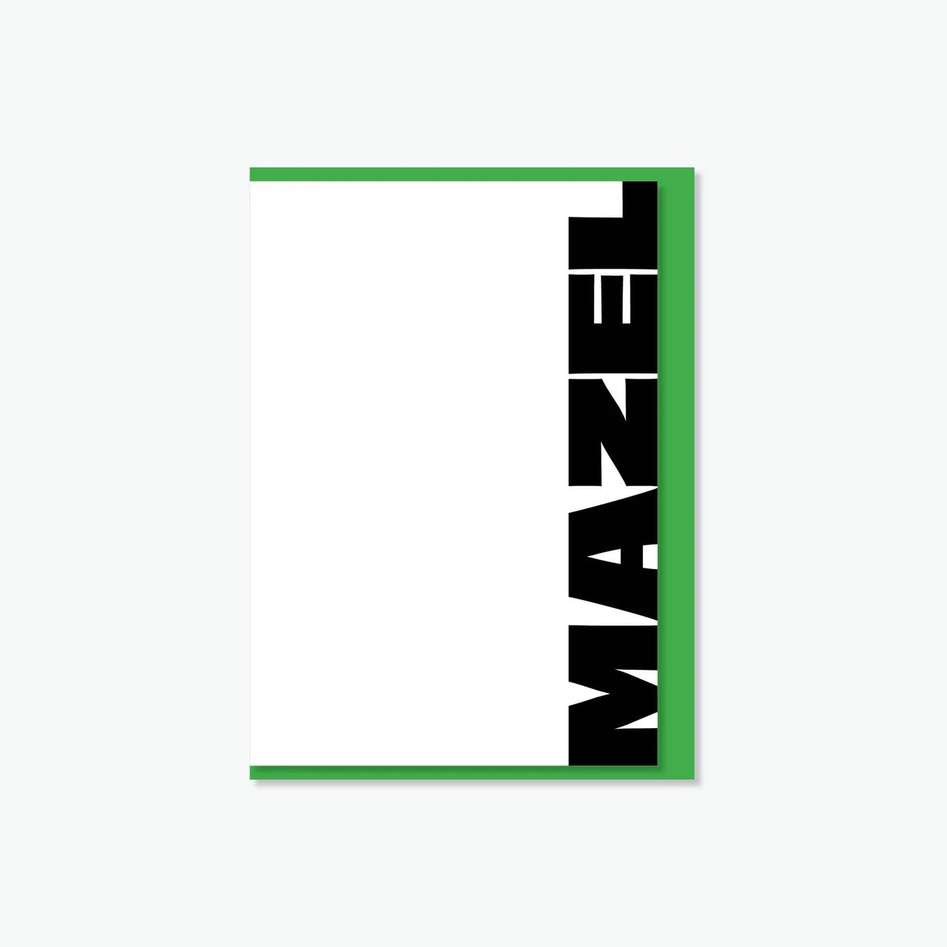  Mini Mazel Card Black & White、mySite、elrpsem3k