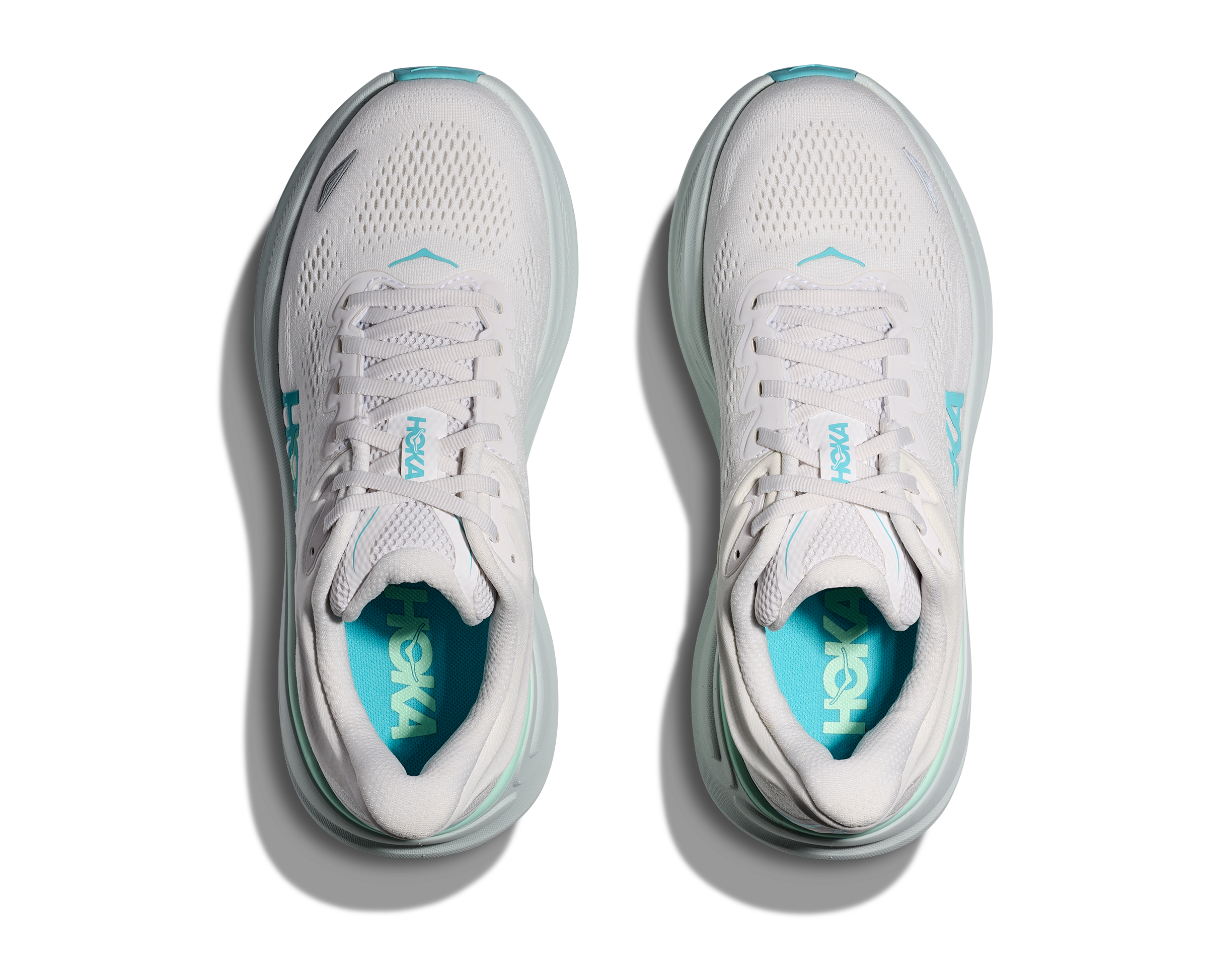  HOKA Women's Bondi 9 Ultra Cushioned Running Shoe - Frost/Cielo Blue、mySite、preschool7hills