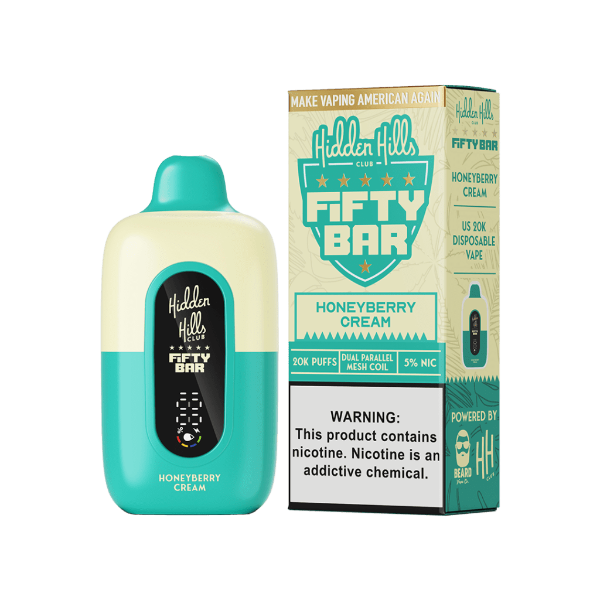 Hidden Hills x Fifty Bar 20K Disposable Vape、mySite、zt4zffjzw