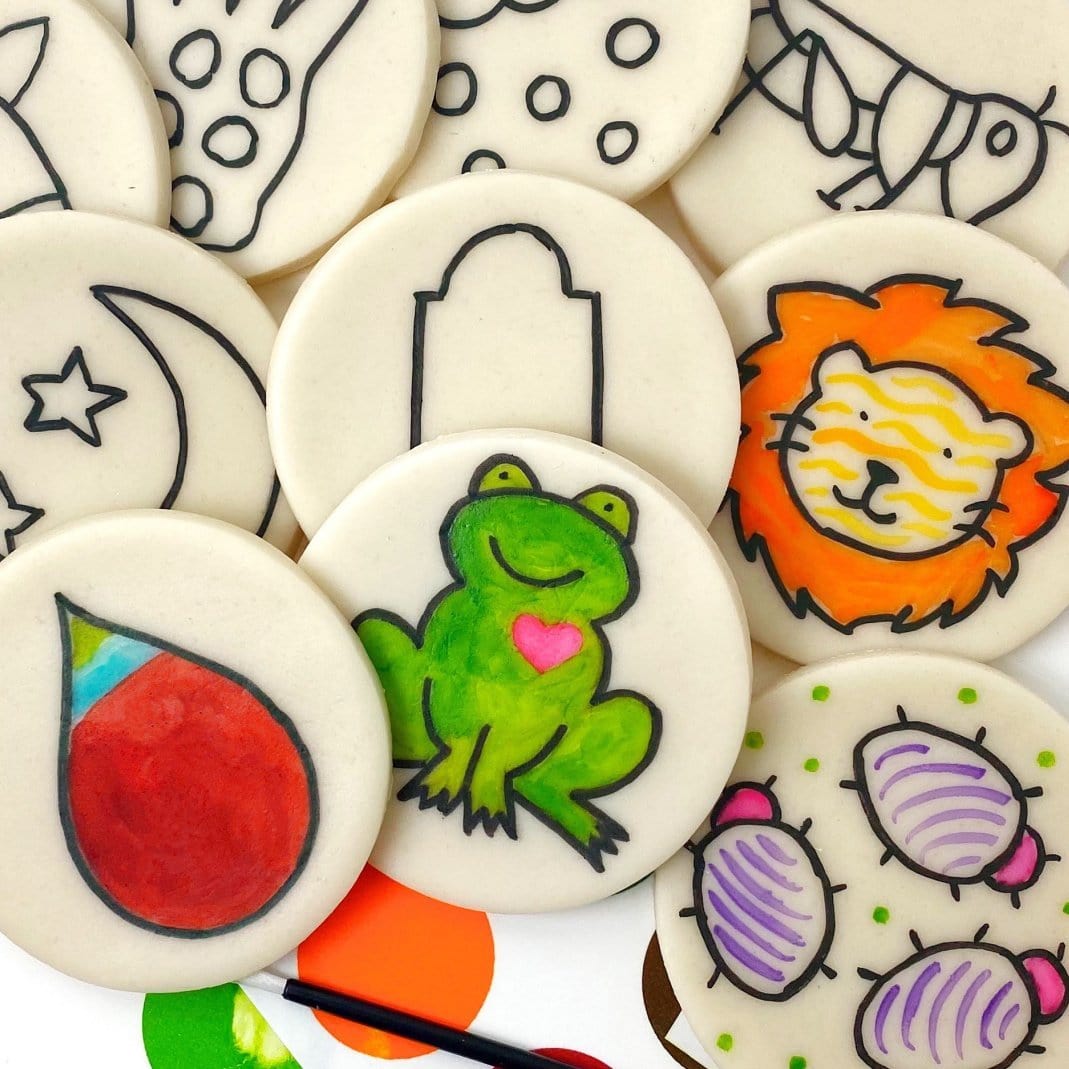 Passover Paint-Your-Own Marzipan Ten Plagues、mySite、topwebapps