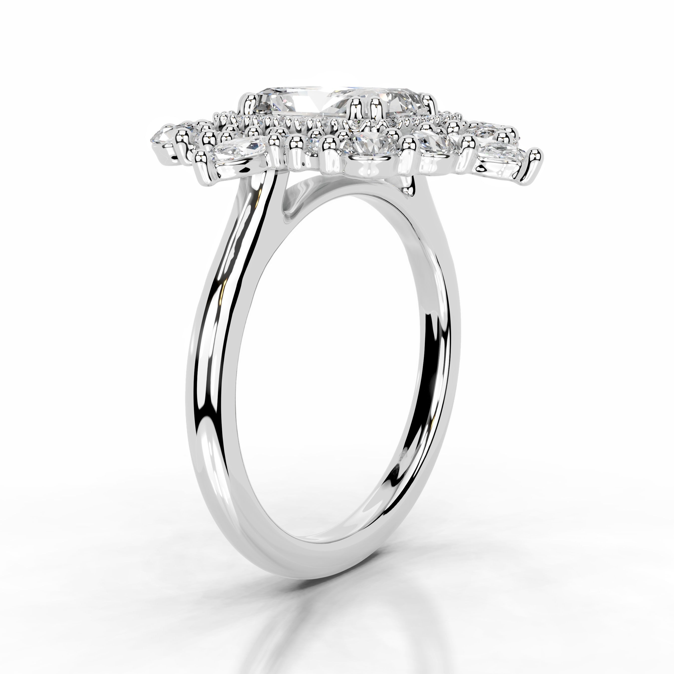 Alberta Diamond Engagement Ring - 14 White Gold、mySite、hinf8tx79