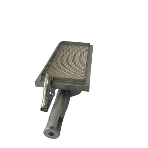 BBQ Infrared Searing Burner Stainless Steel Ceramic Gas Burner (Square 9.8x4.5 inch)、、eastwooduniform