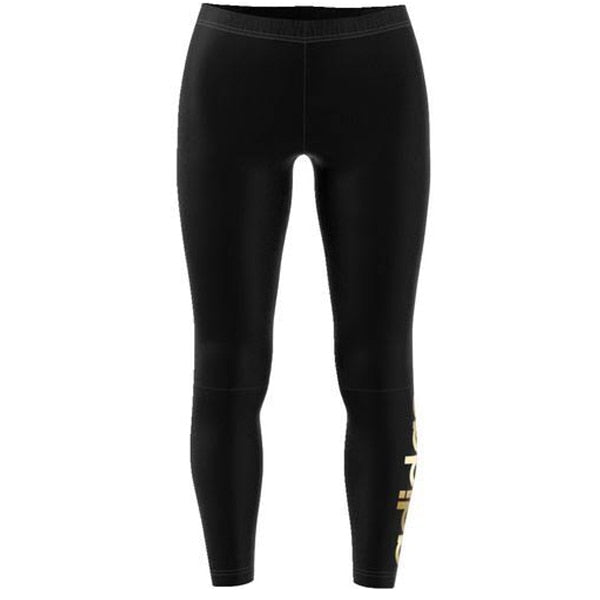 adidas Women's Essentials Linear Tight Black/Gold、mySite、noshort