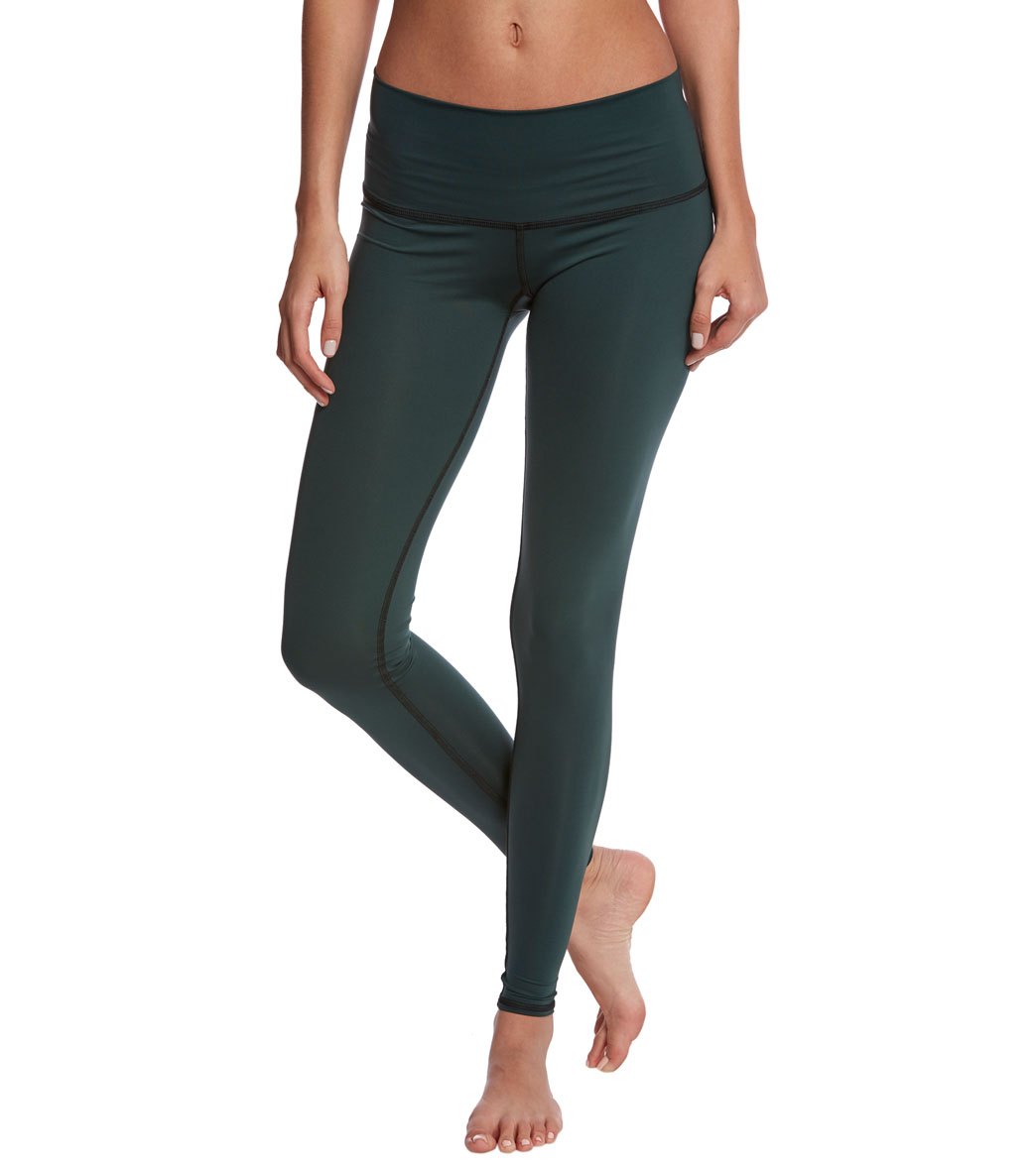 Teeki Hunter Green Hot Yoga Pants、mySite、noshort