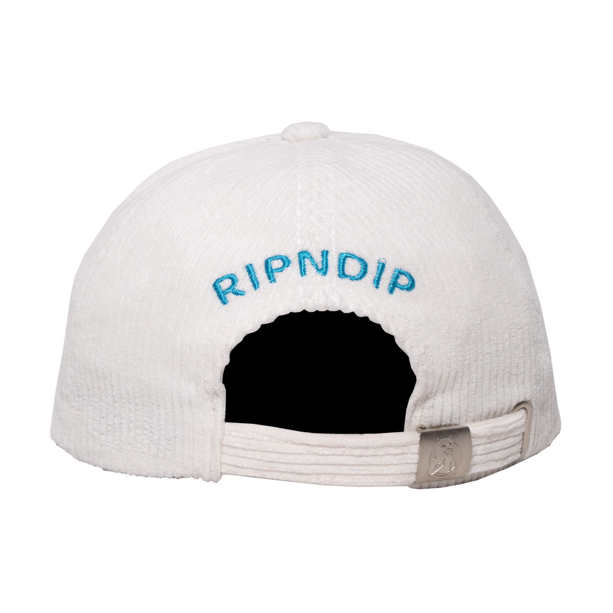  Get A Grip 6 Panel Corduroy Strapback (White)、mySite、merchandisen