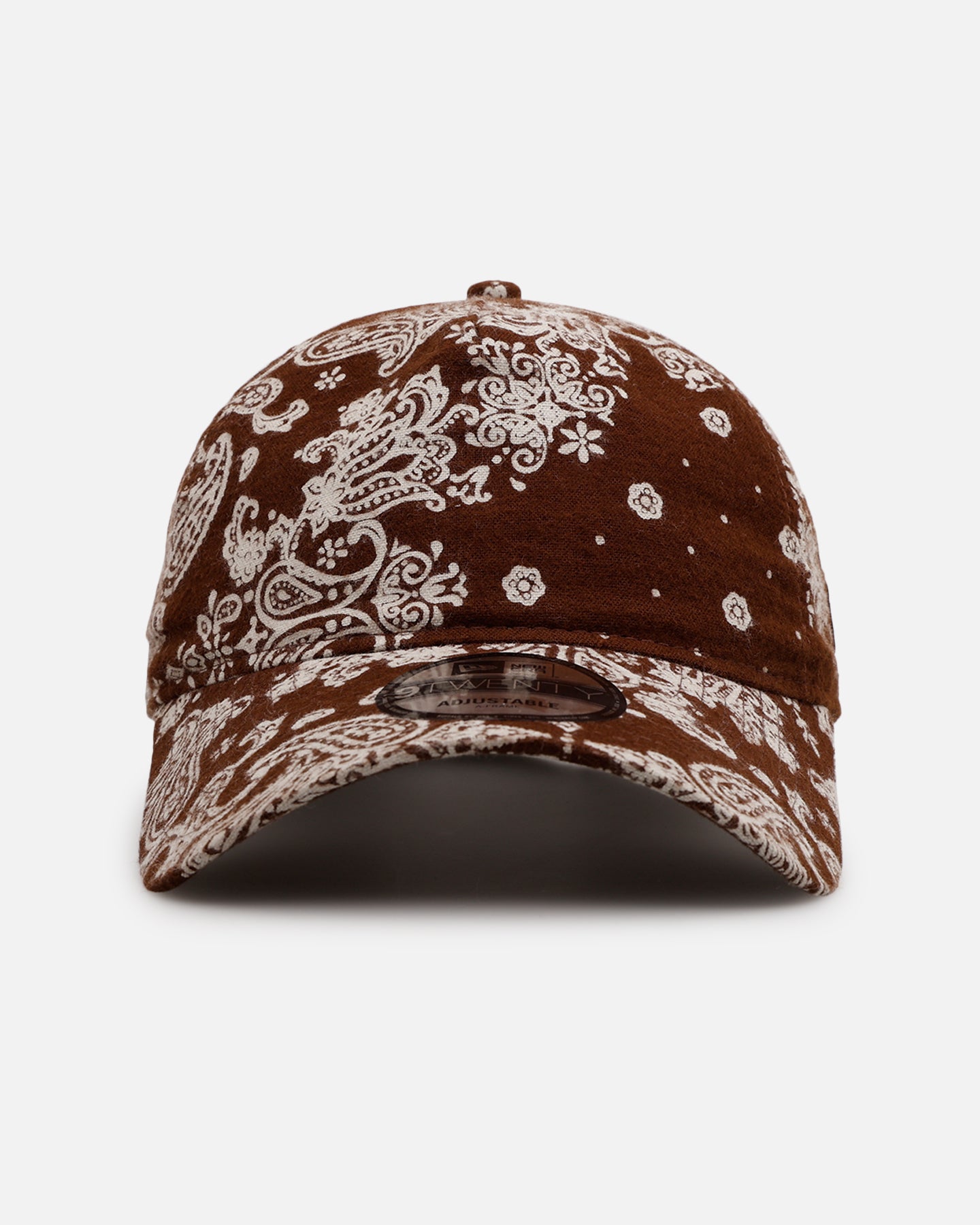 New Era Paisley 'Three Looms' 9TWENTY A-Frame Strapback Brown、mySite、zt4zffjzw