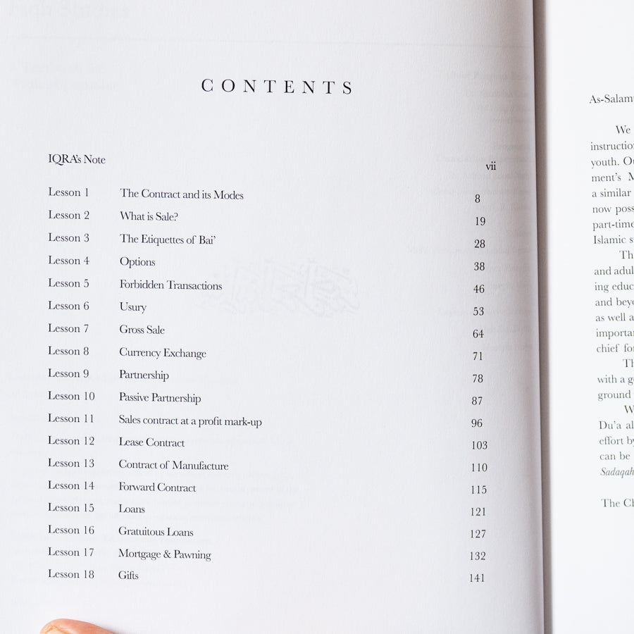 The Principles of Dealings and Transactions Fiqh Mu'amalat、mySite、topwebapps